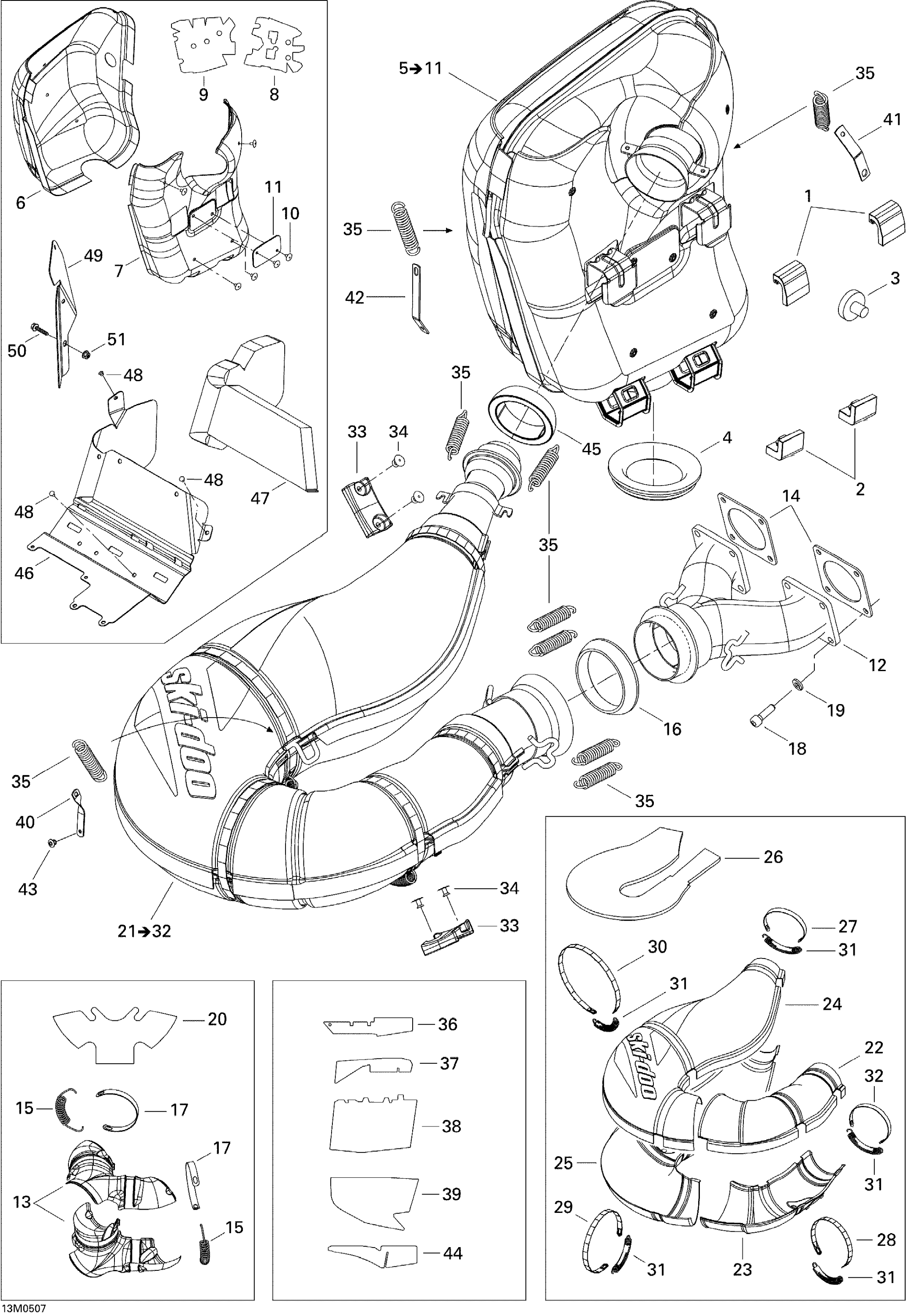 Схема узла: Exhaust System