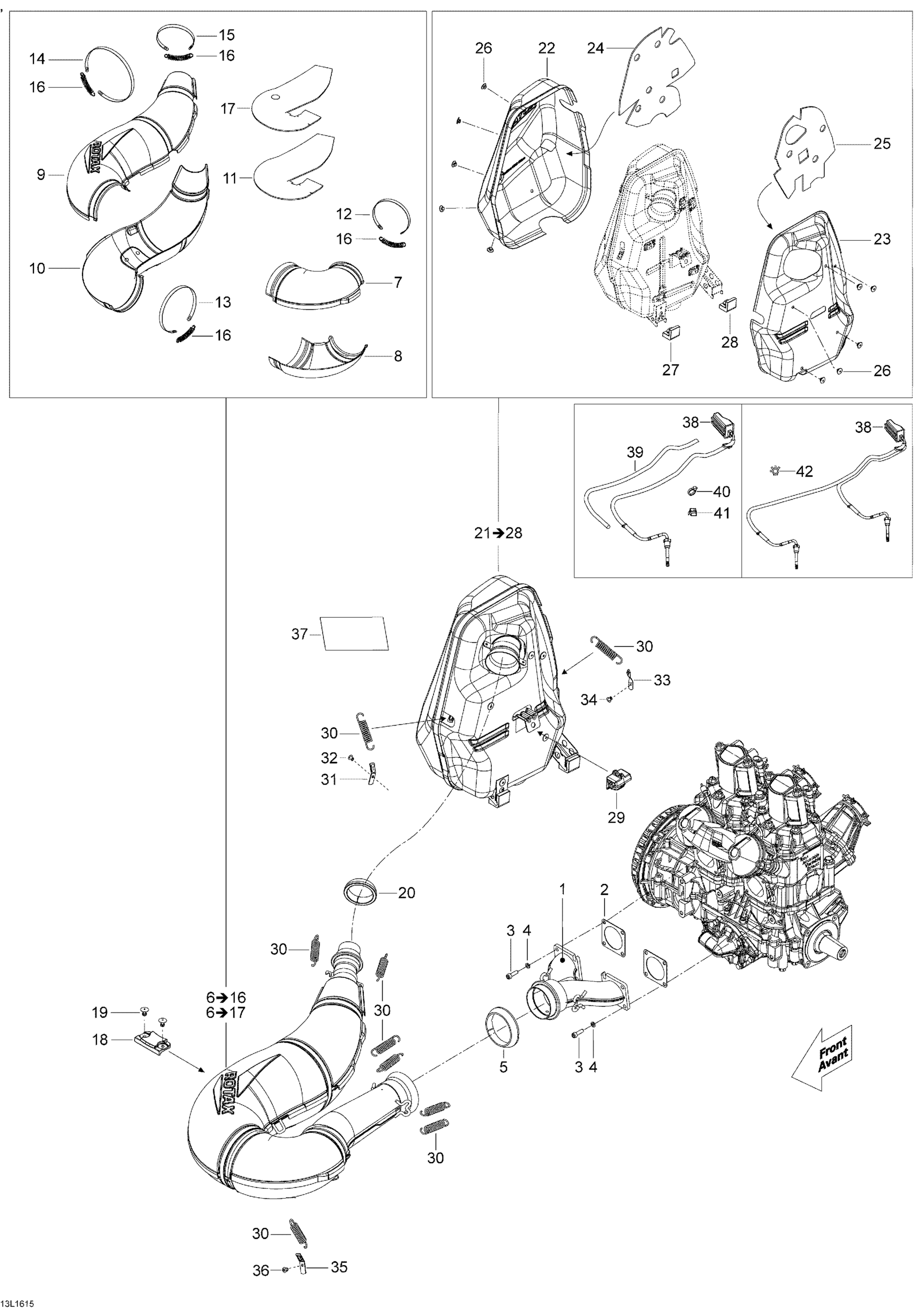 Схема узла: Exhaust System