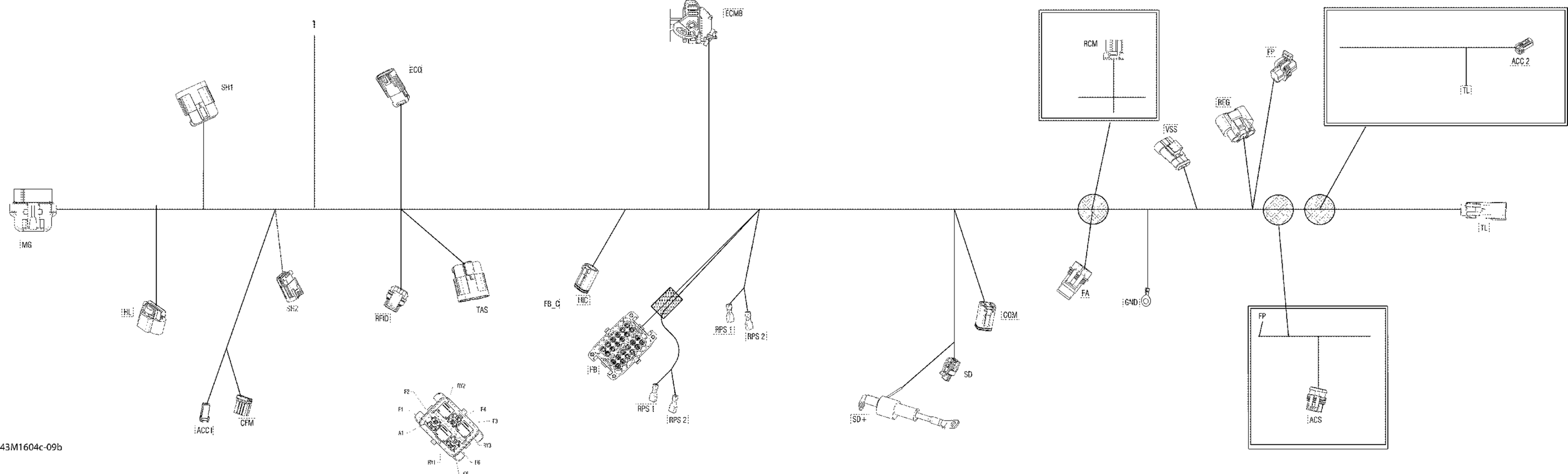 Electrical Harness - 900 ACE