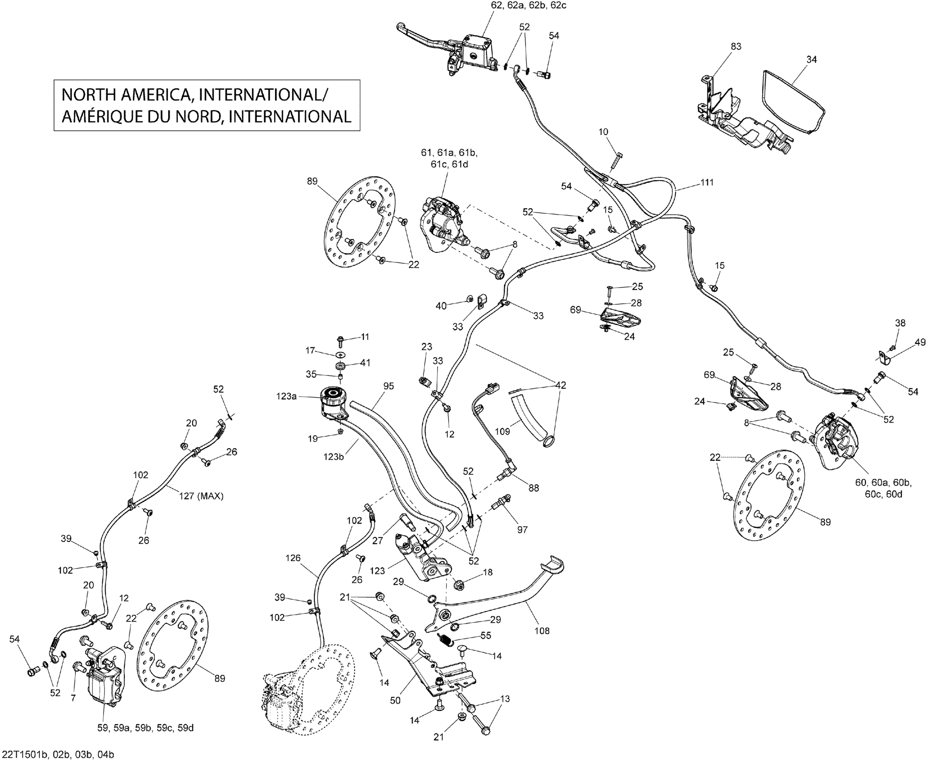 Схема узла: Brakes , International_22T1501b
