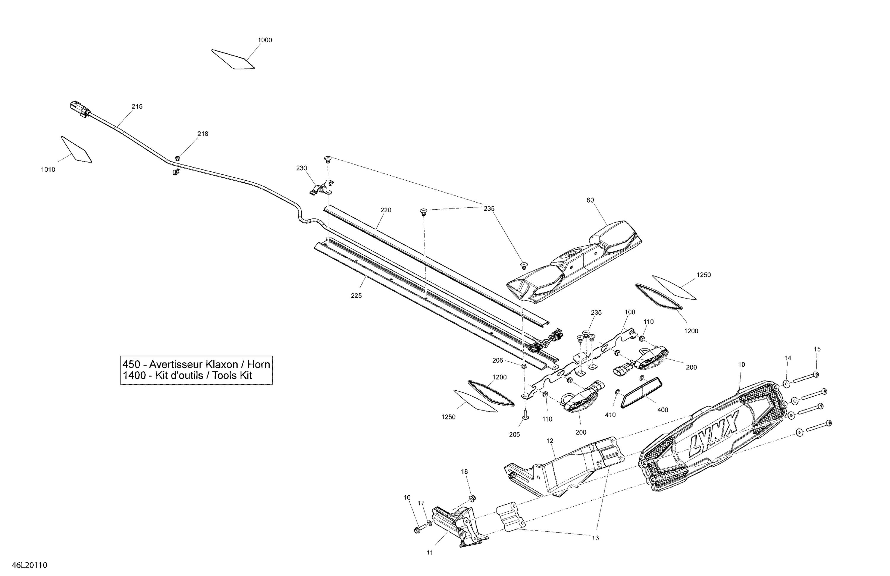 Utilities - RE 3900 - Ski Stance 921 mm