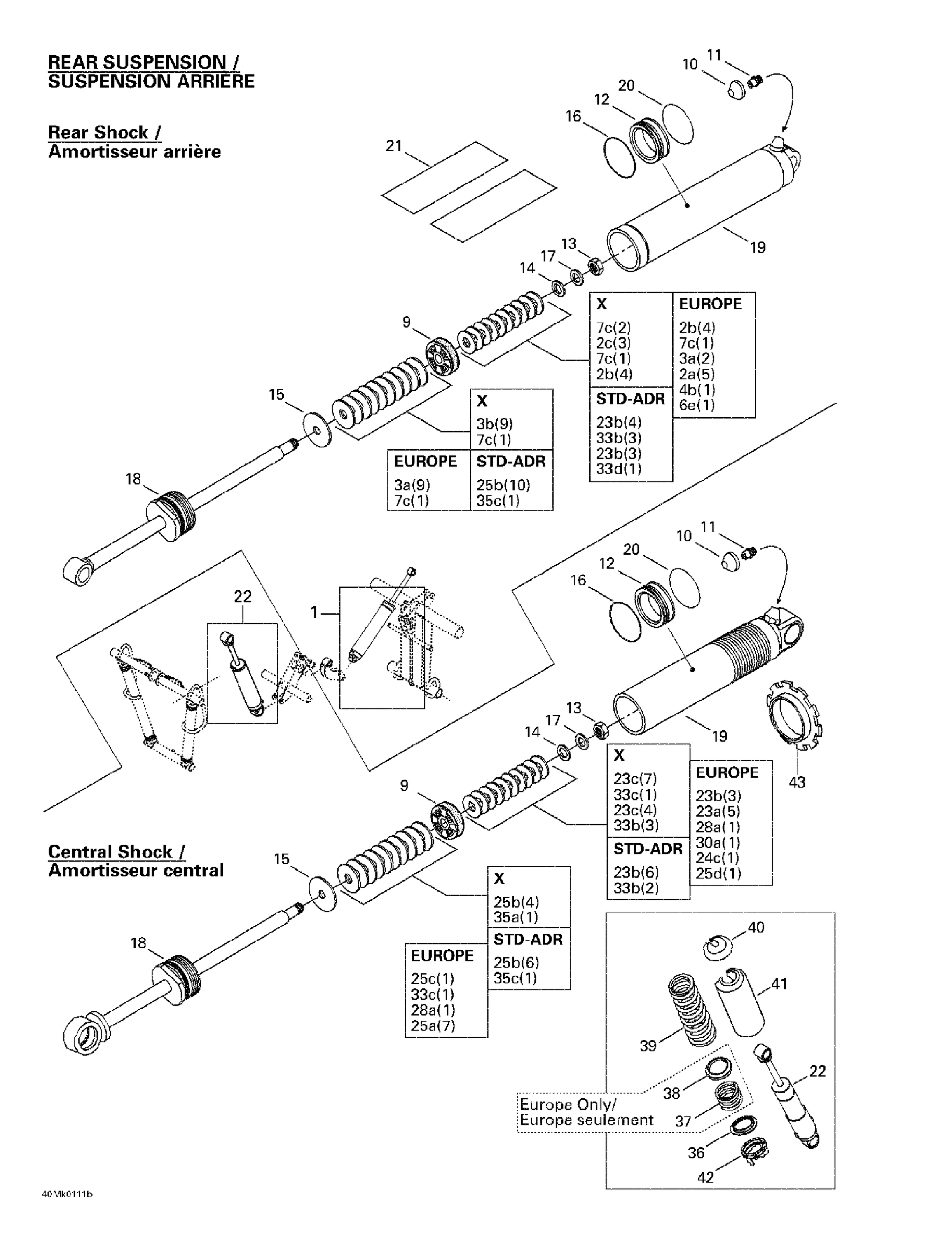 Rear Take Apart Shocks