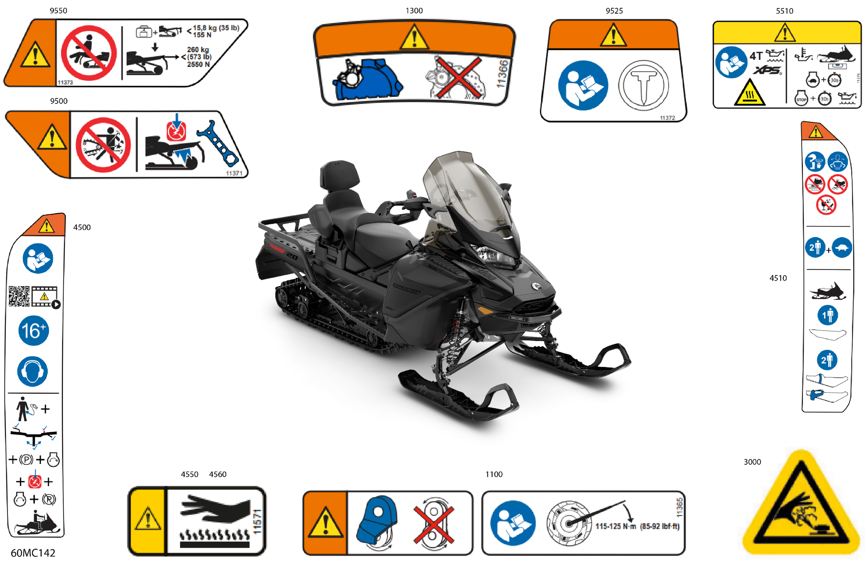 Body - Warning Decals - Model