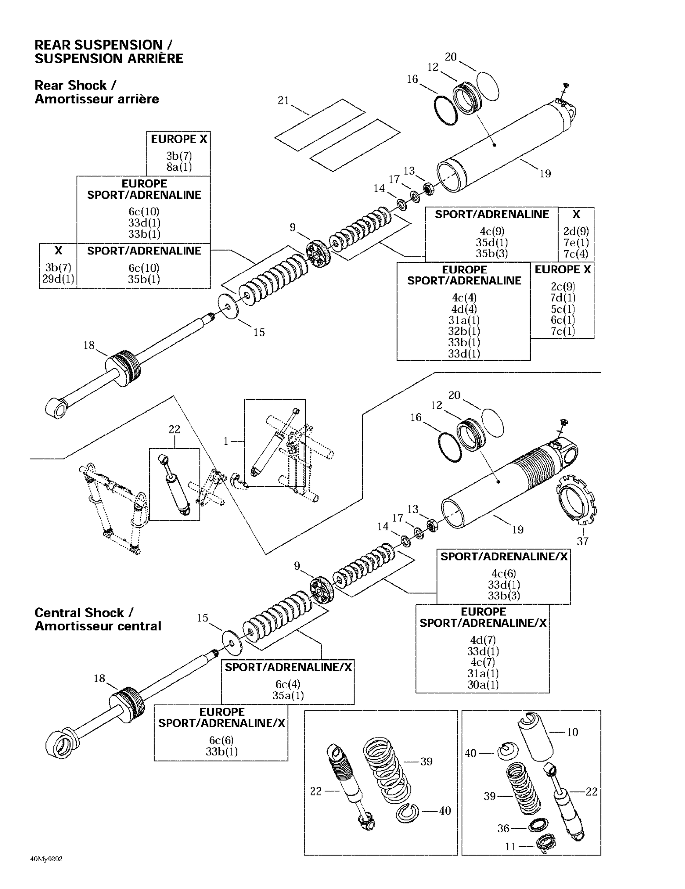 Rear Take Apart Shocks