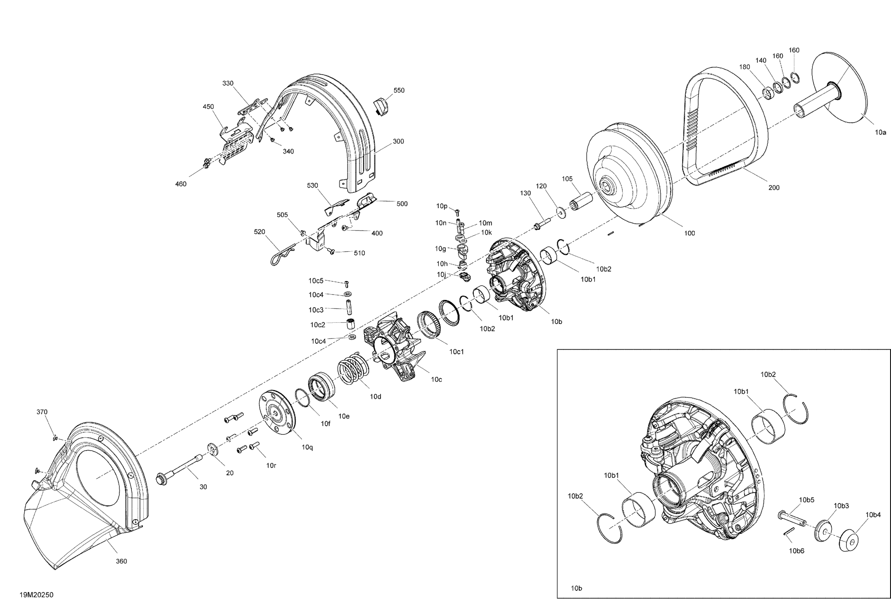 Схема узла: Pulley - System - Racing