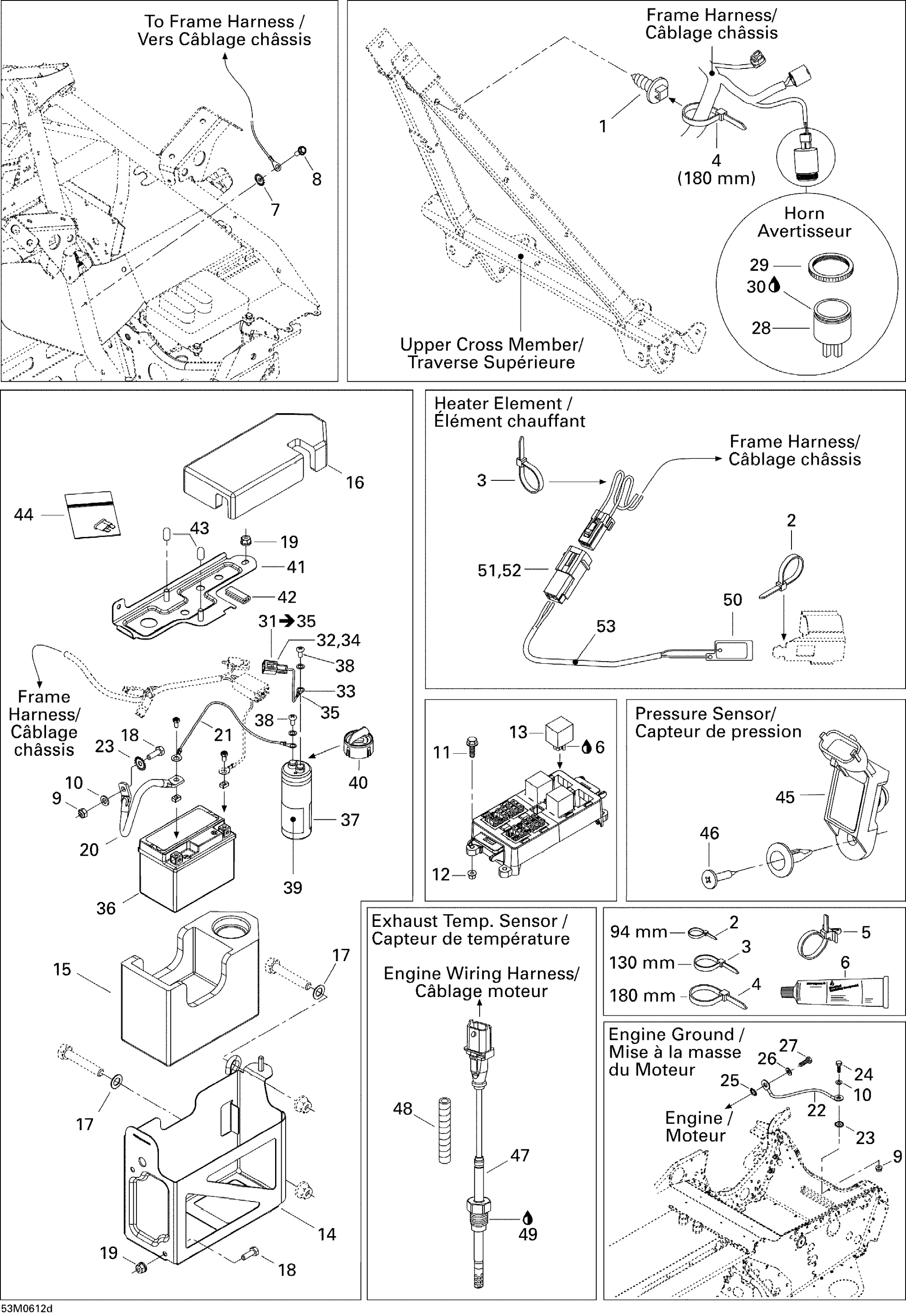 Схема узла: Electrical Accessories 2 - (600 HO SDI)