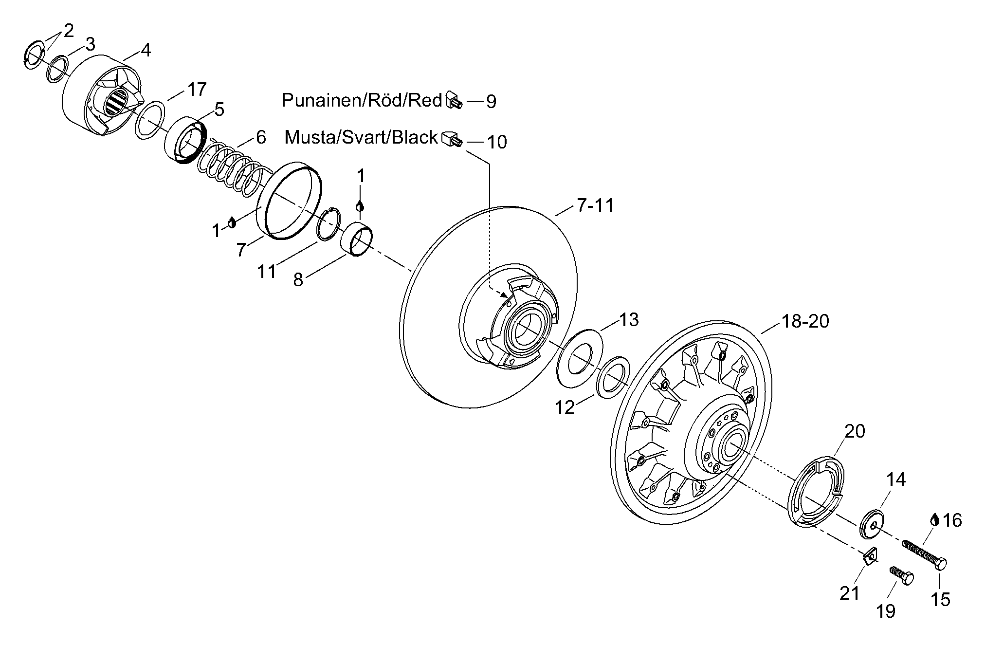 Driven Pulley