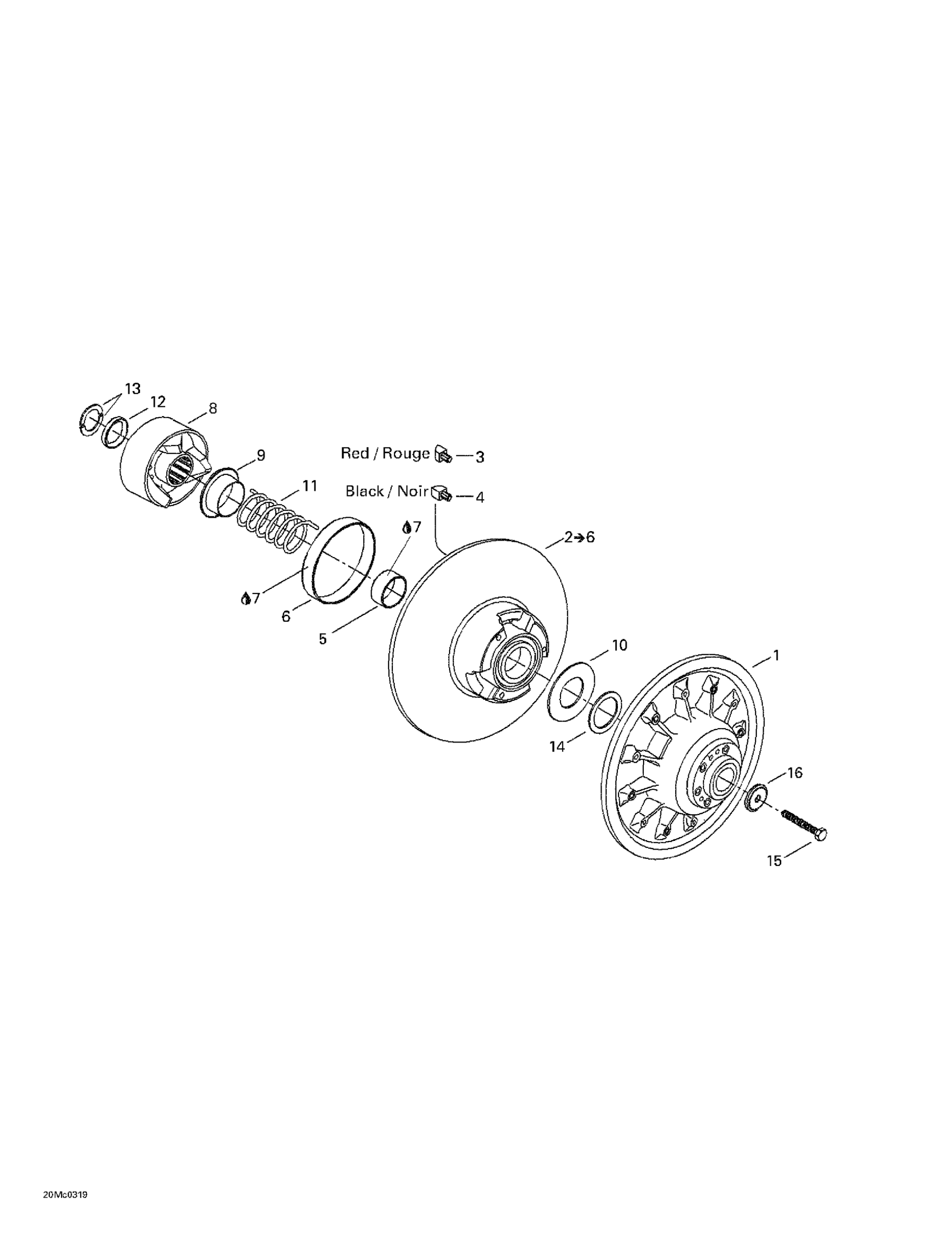 Driven Pulley