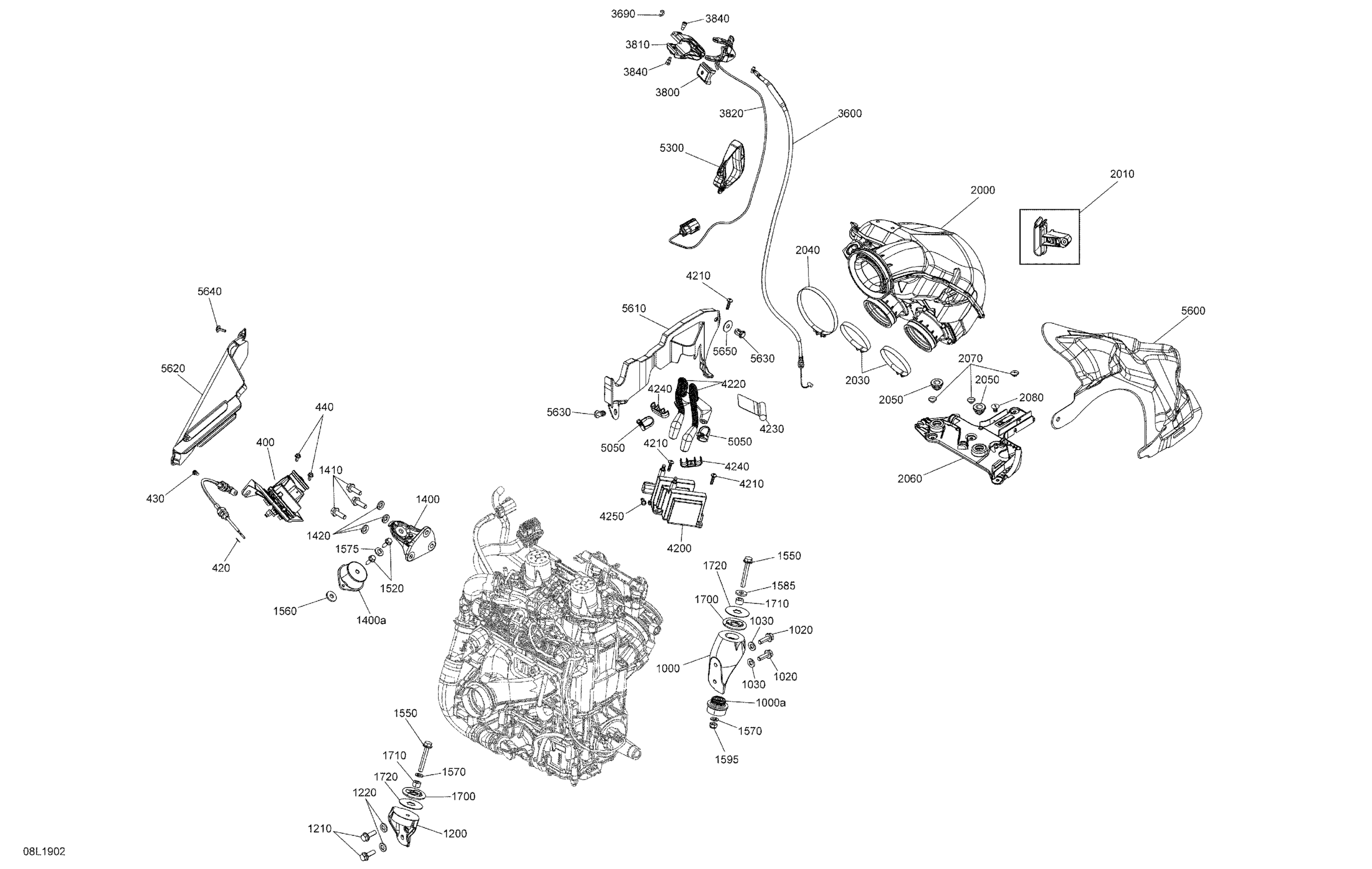 Engine XTerrain & XTRIM - 850 E-TEC