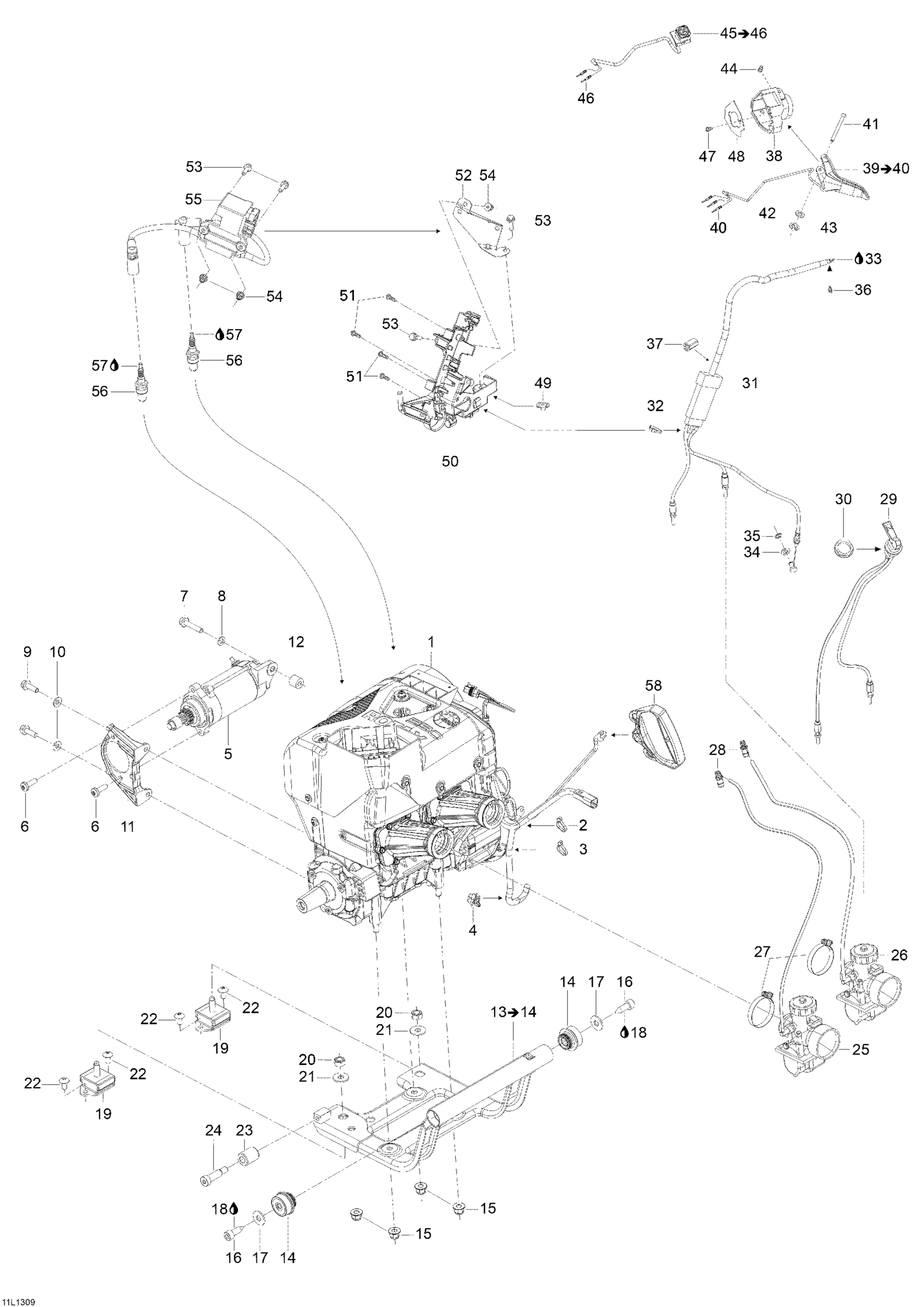 Engine And Engine Support