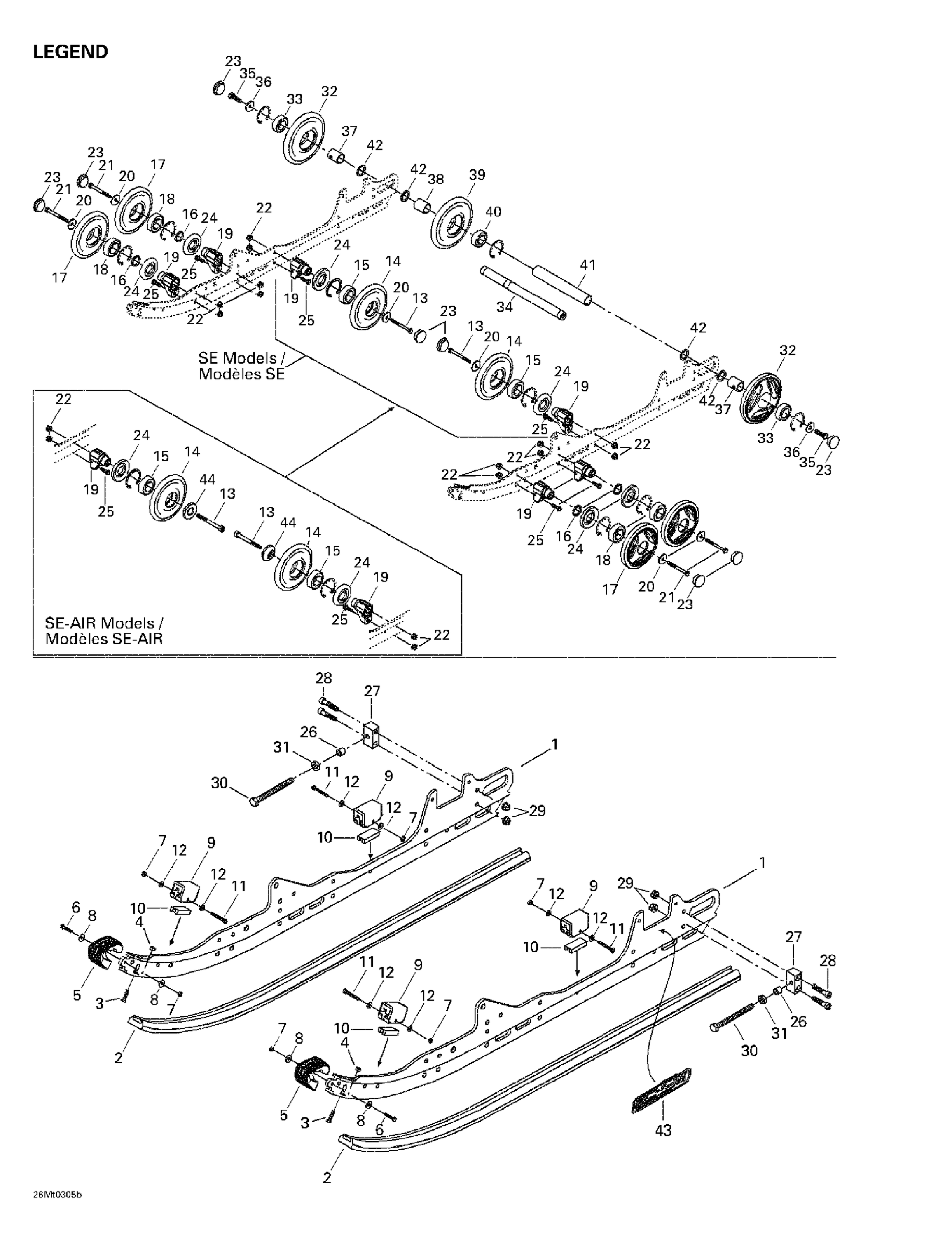 Rear Suspension (Legend)