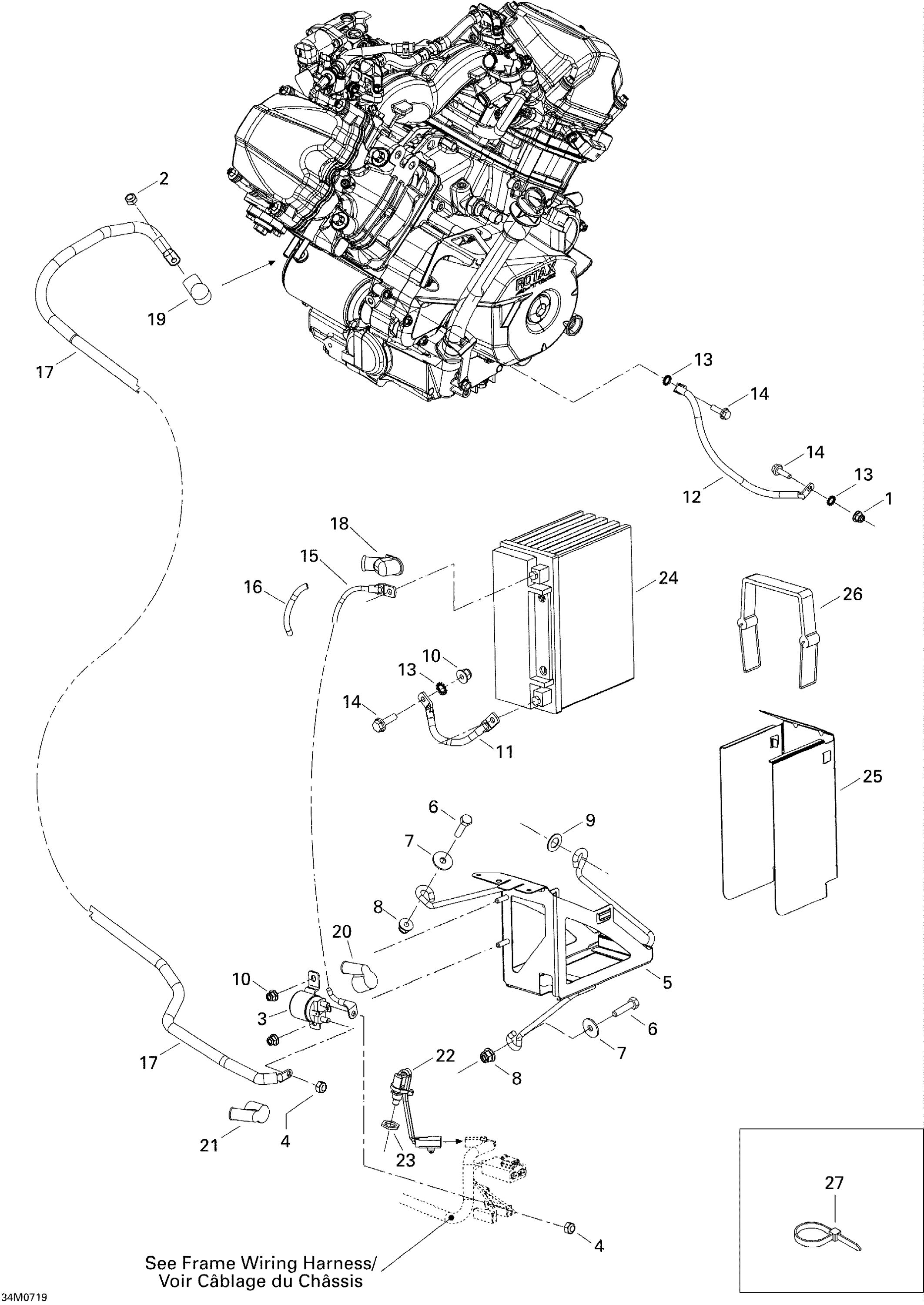 Battery And Starter