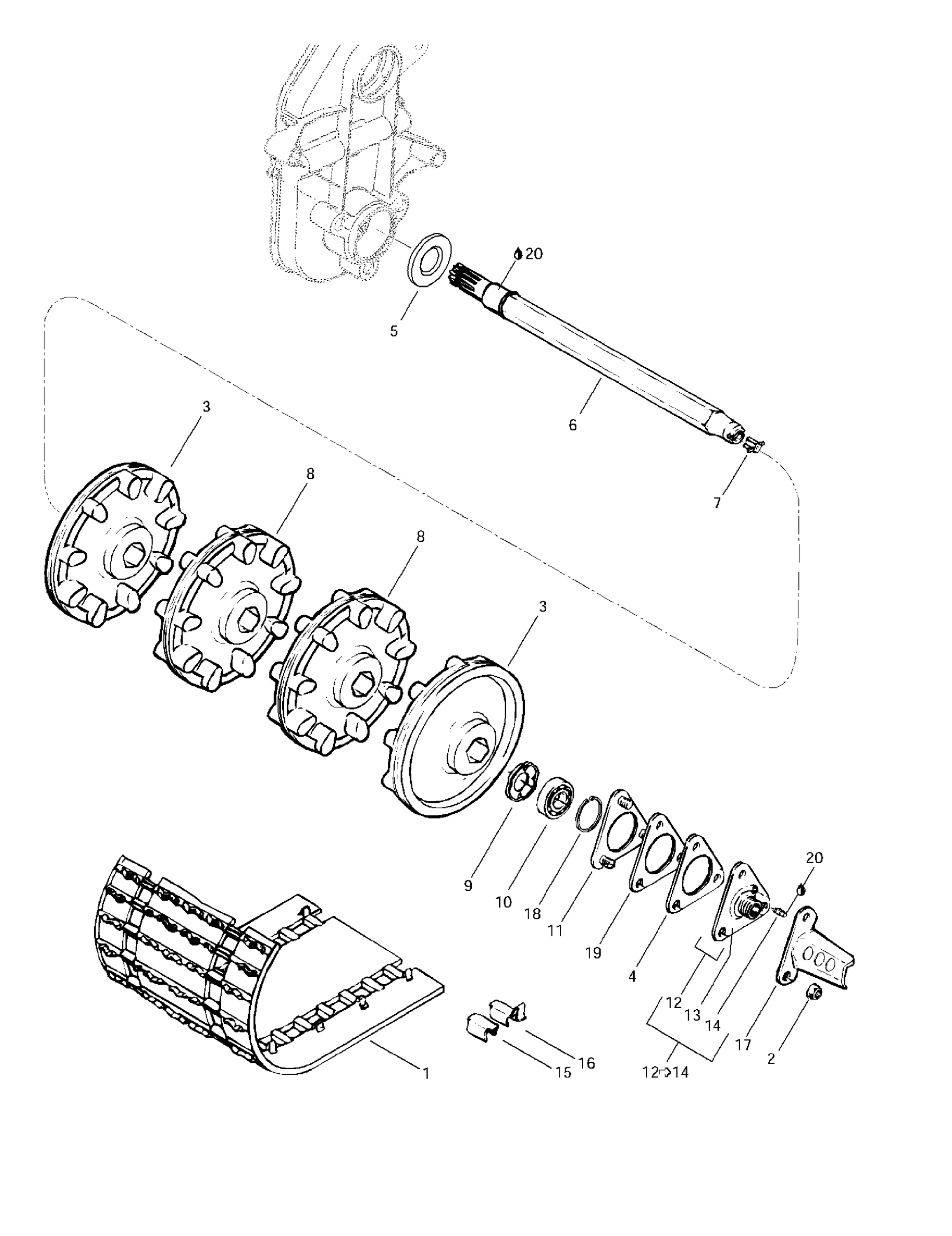 Drive Axle And Track