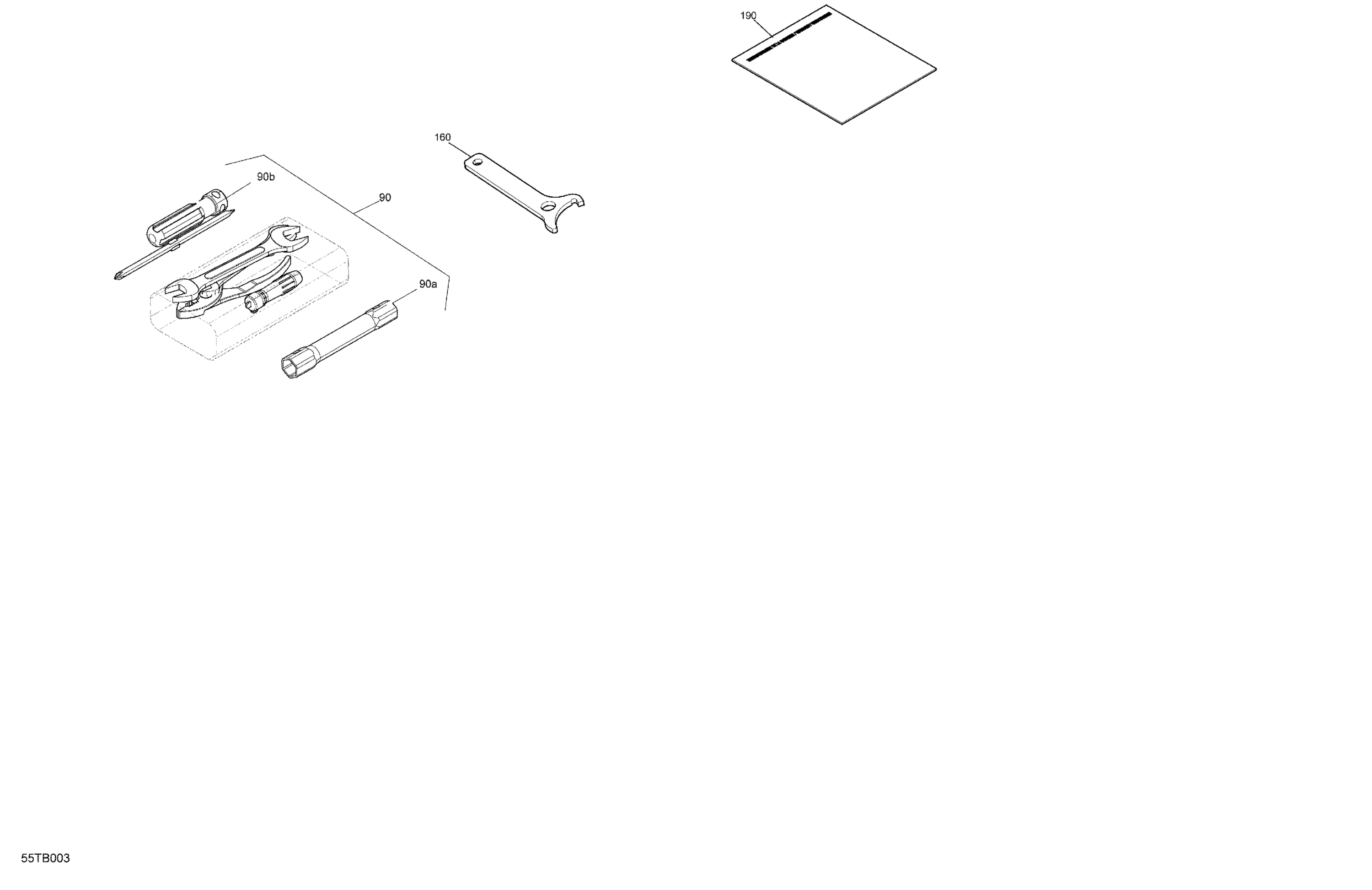 Body - Front Storage Tray