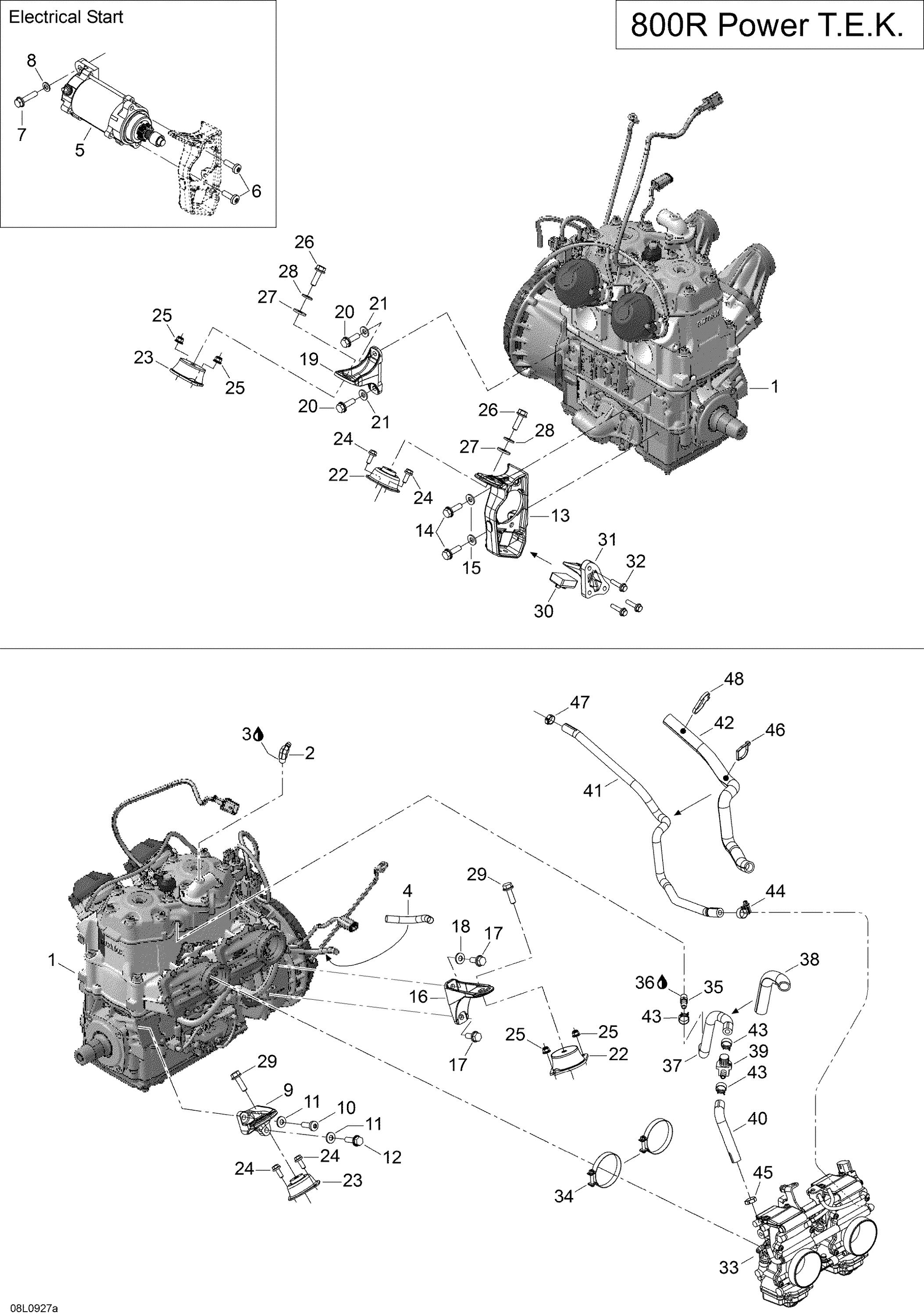 Engine And Engine Support