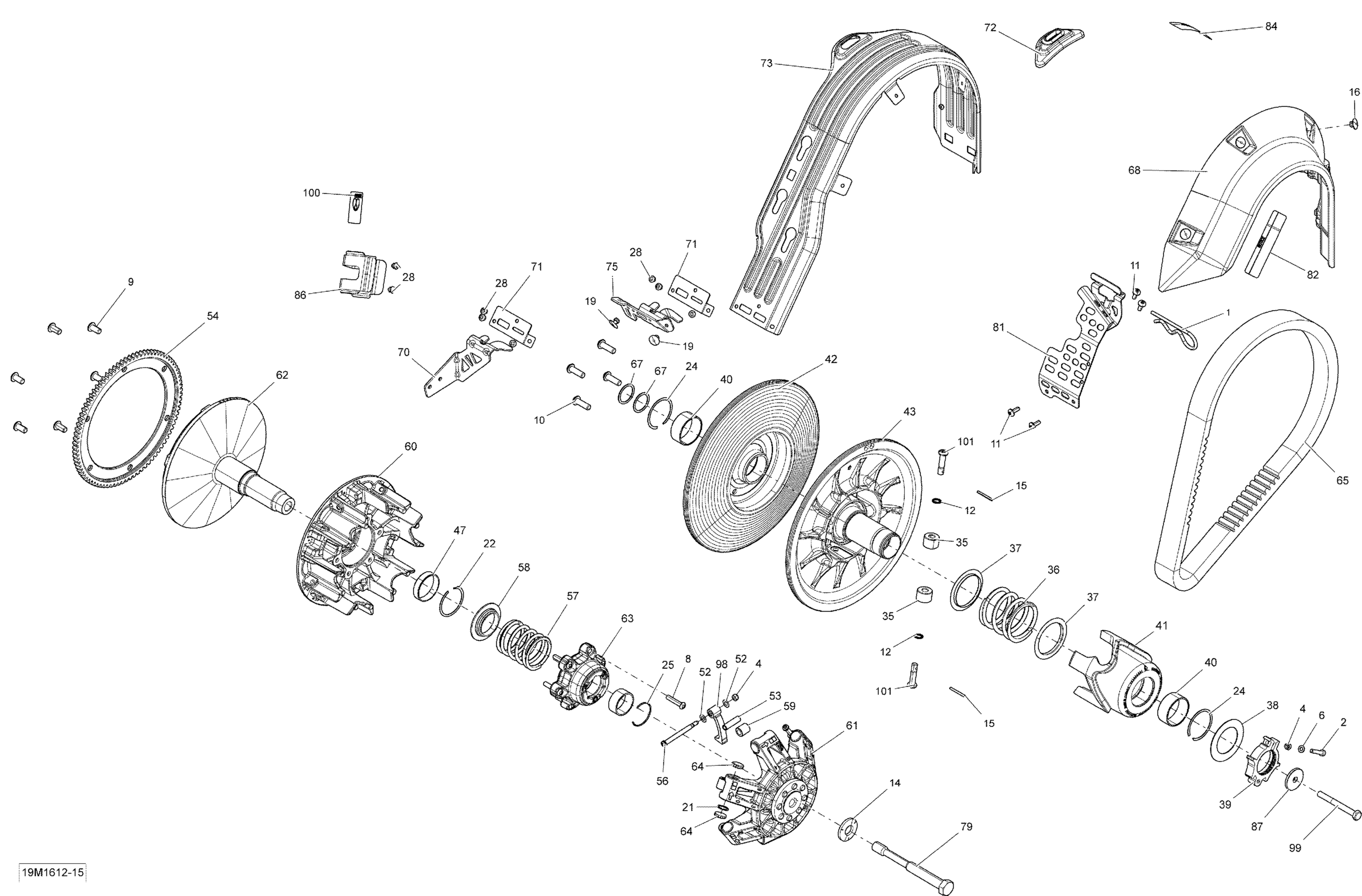 Схема узла: Pulley System