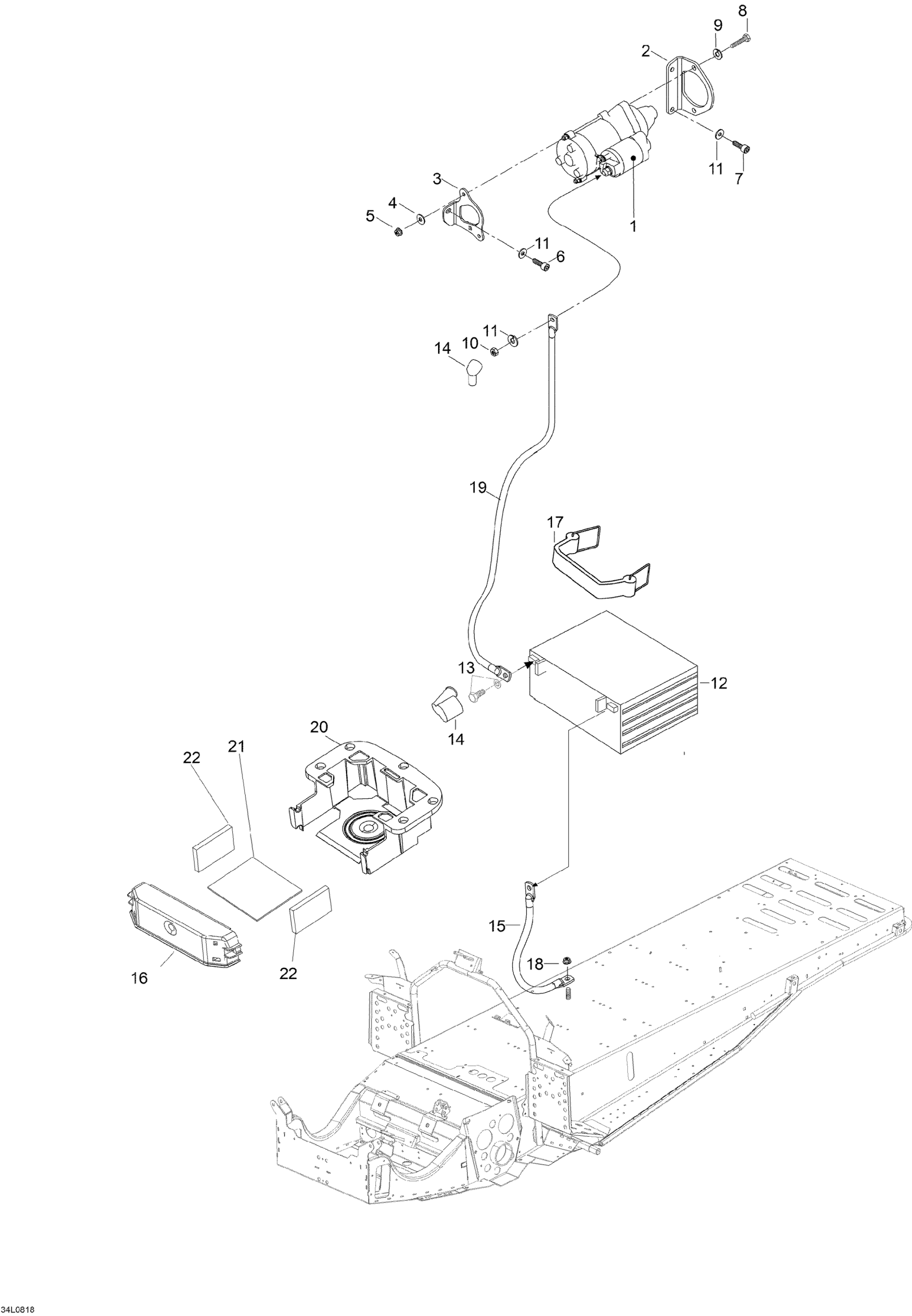 Electric Starter 552