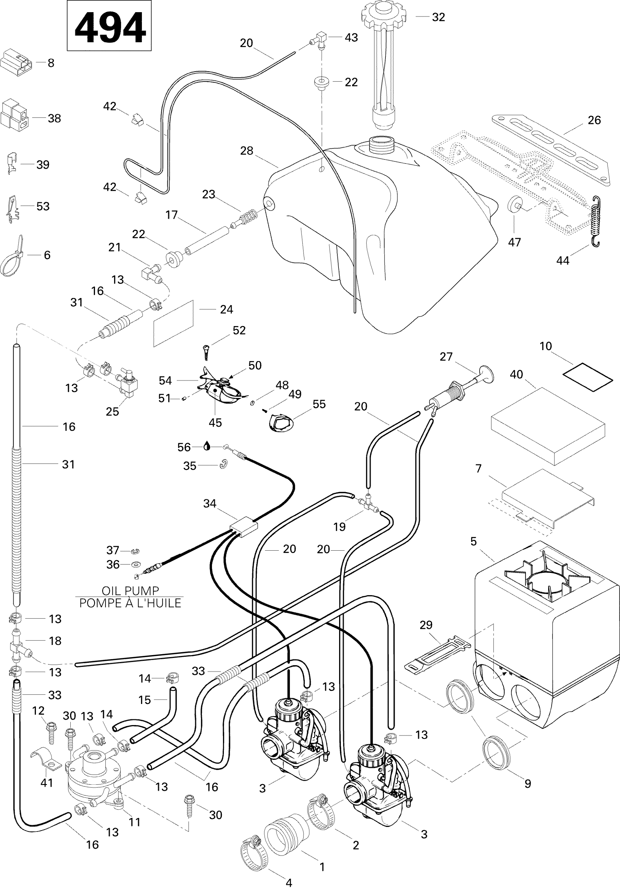 Fuel System 500