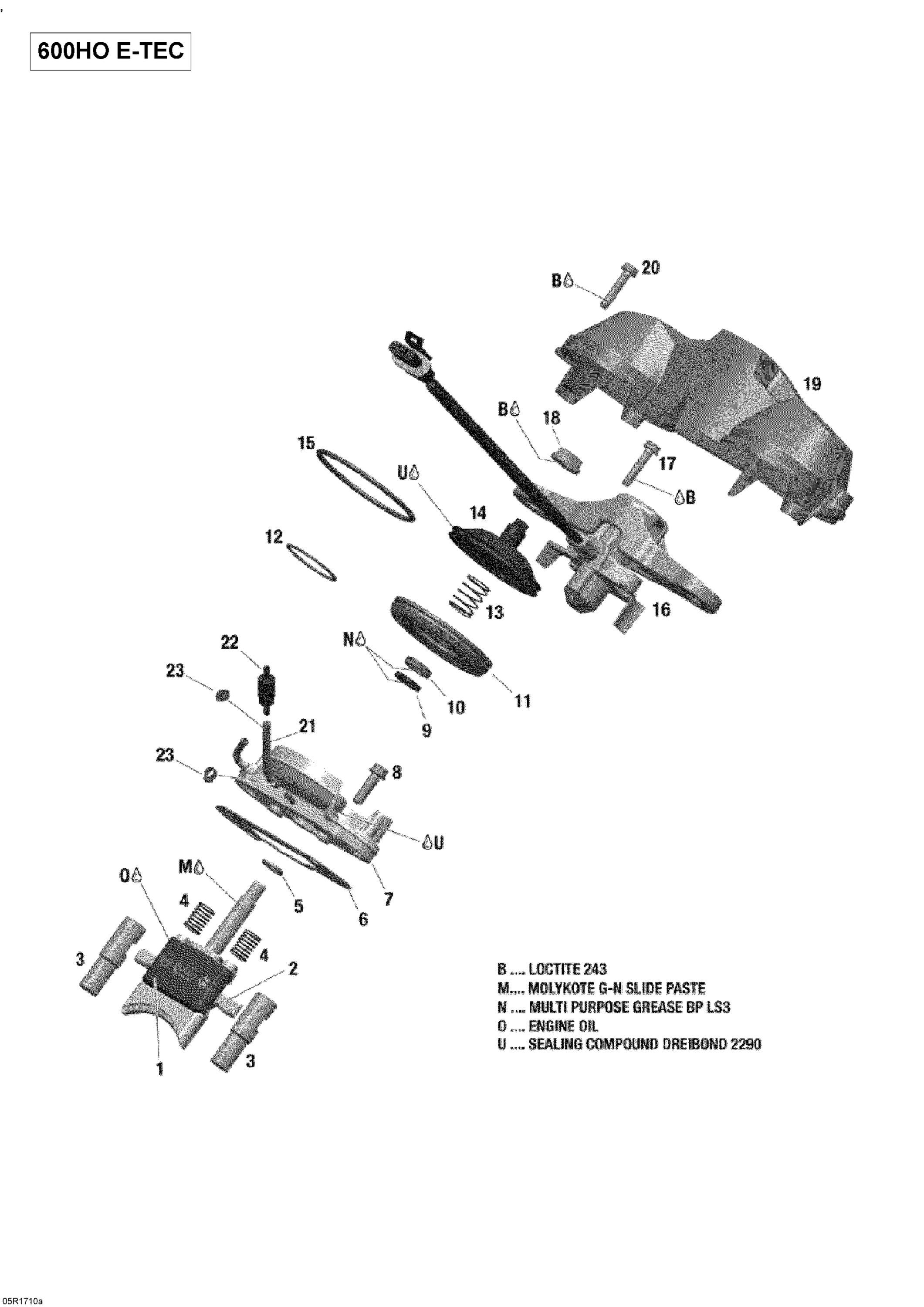 Rave Valve - 600HO E-TEC