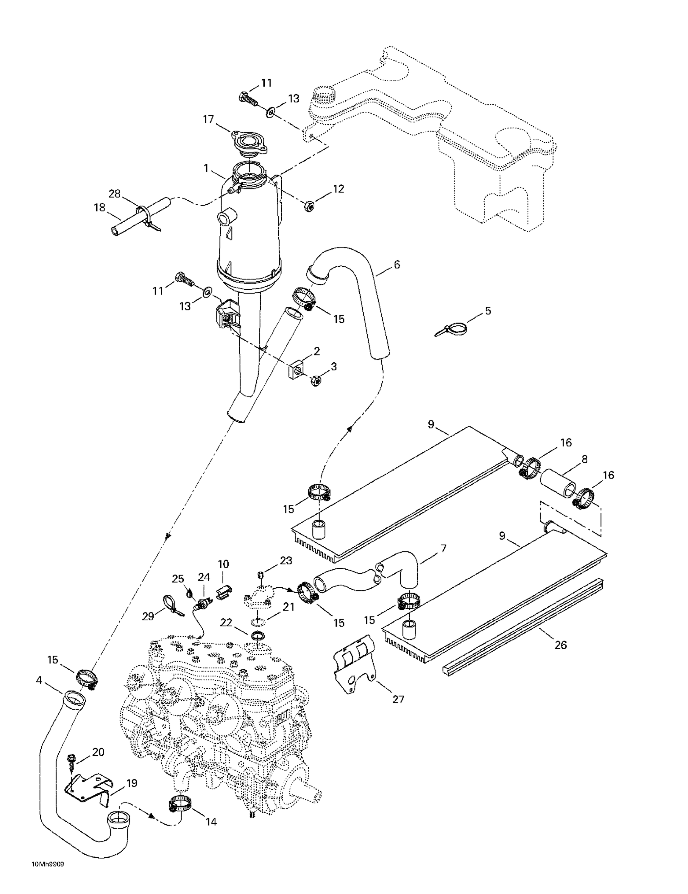 Схема узла: Cooling System