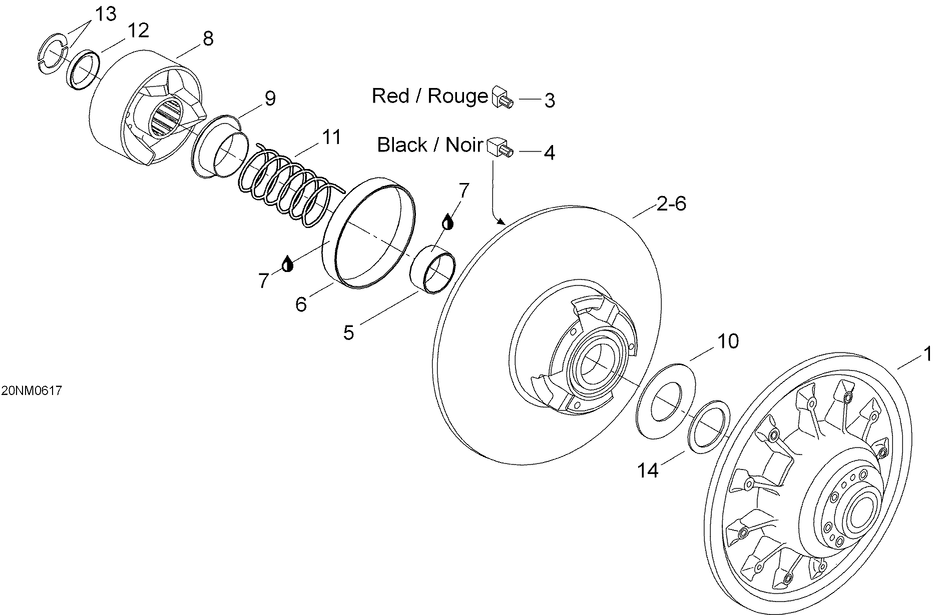 Driven Pulley