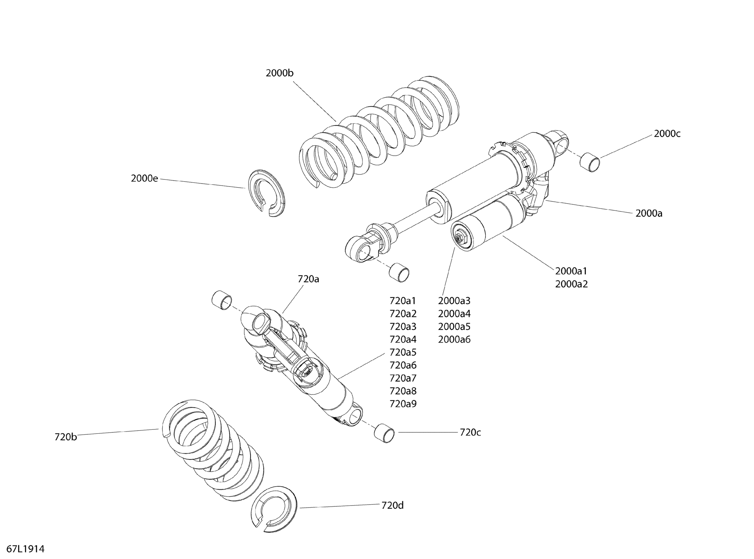 Rear Shocks - Racing