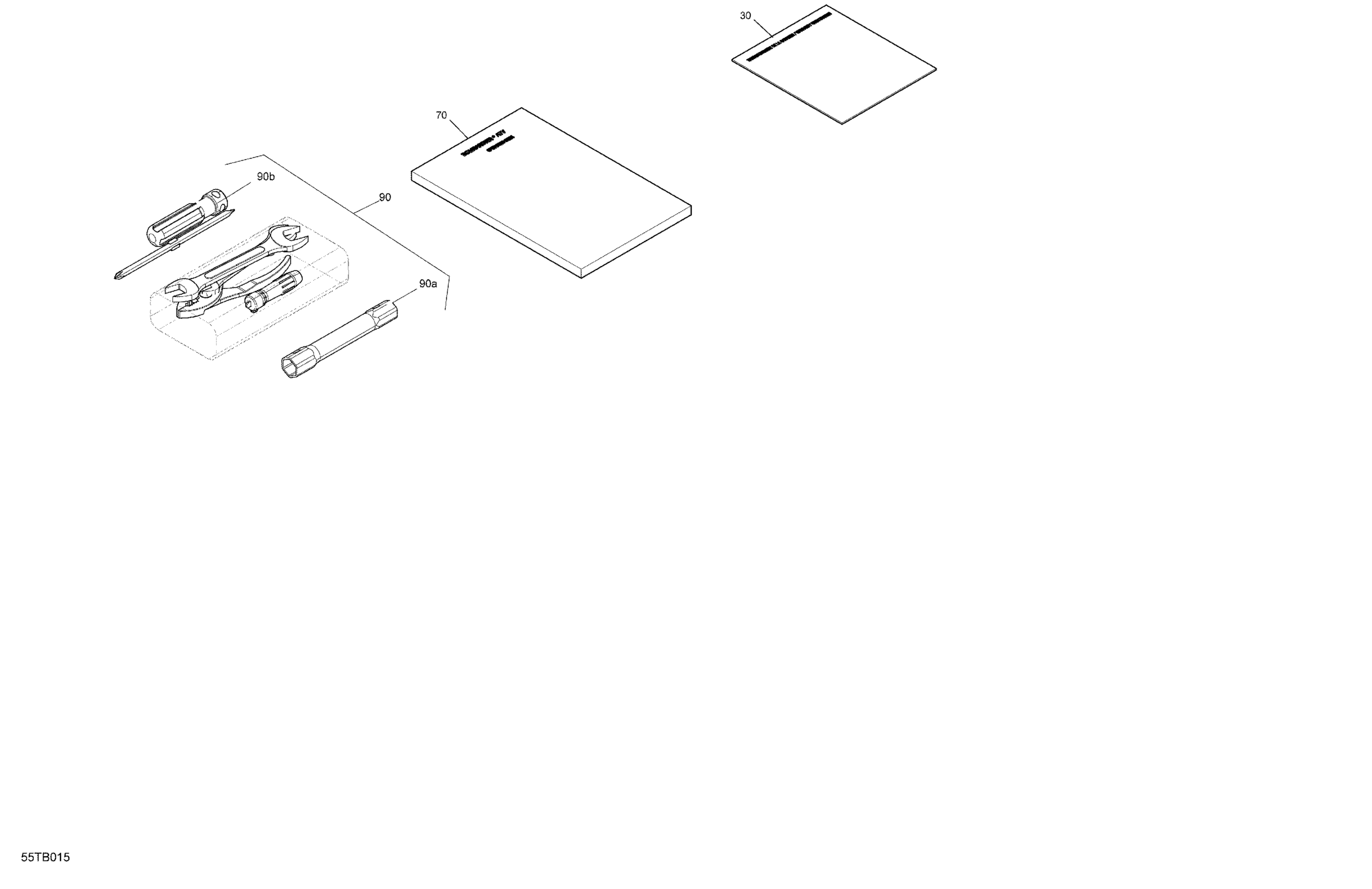 Body - Front Storage Tray