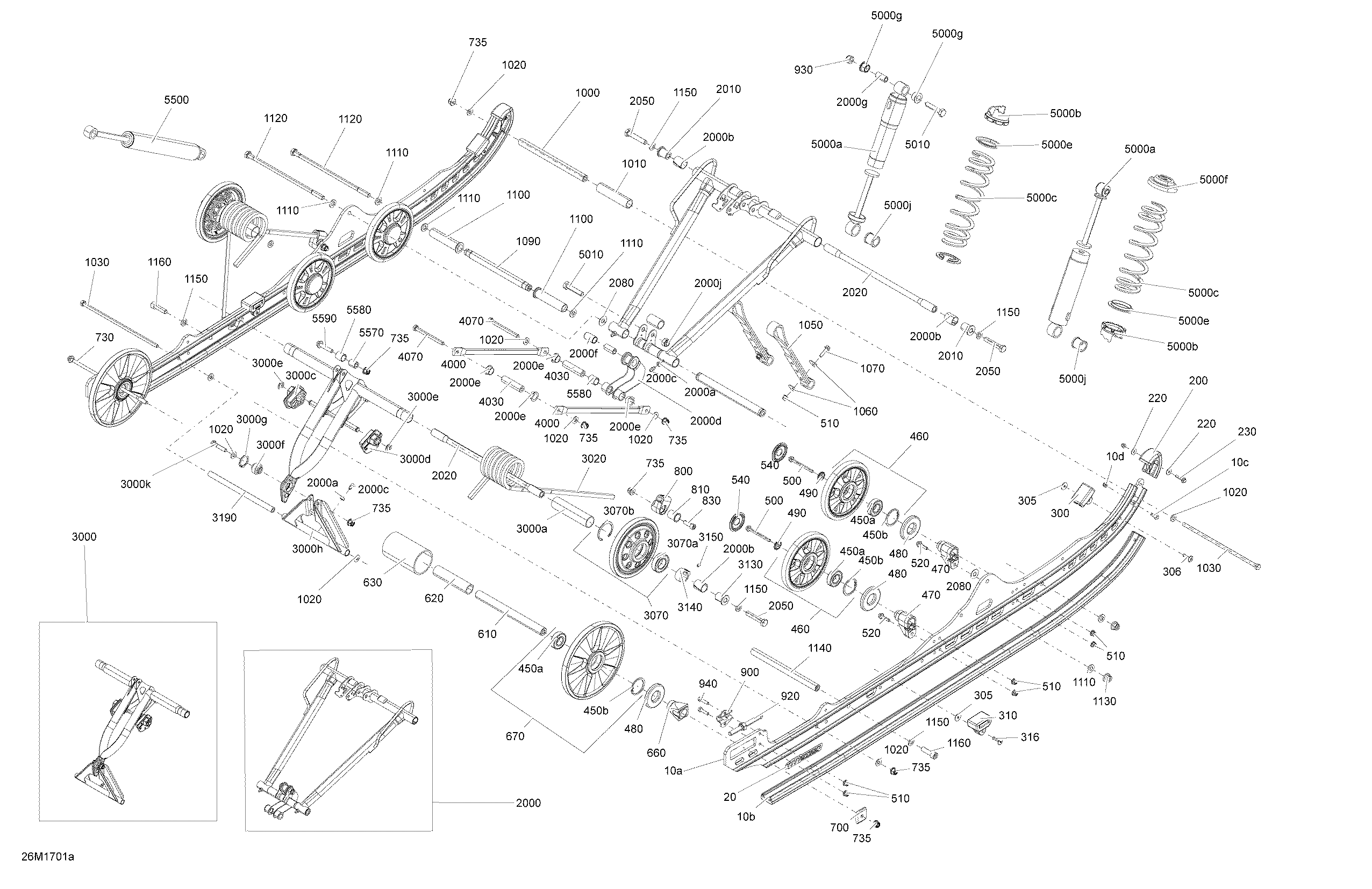 Схема узла: Rear Suspension