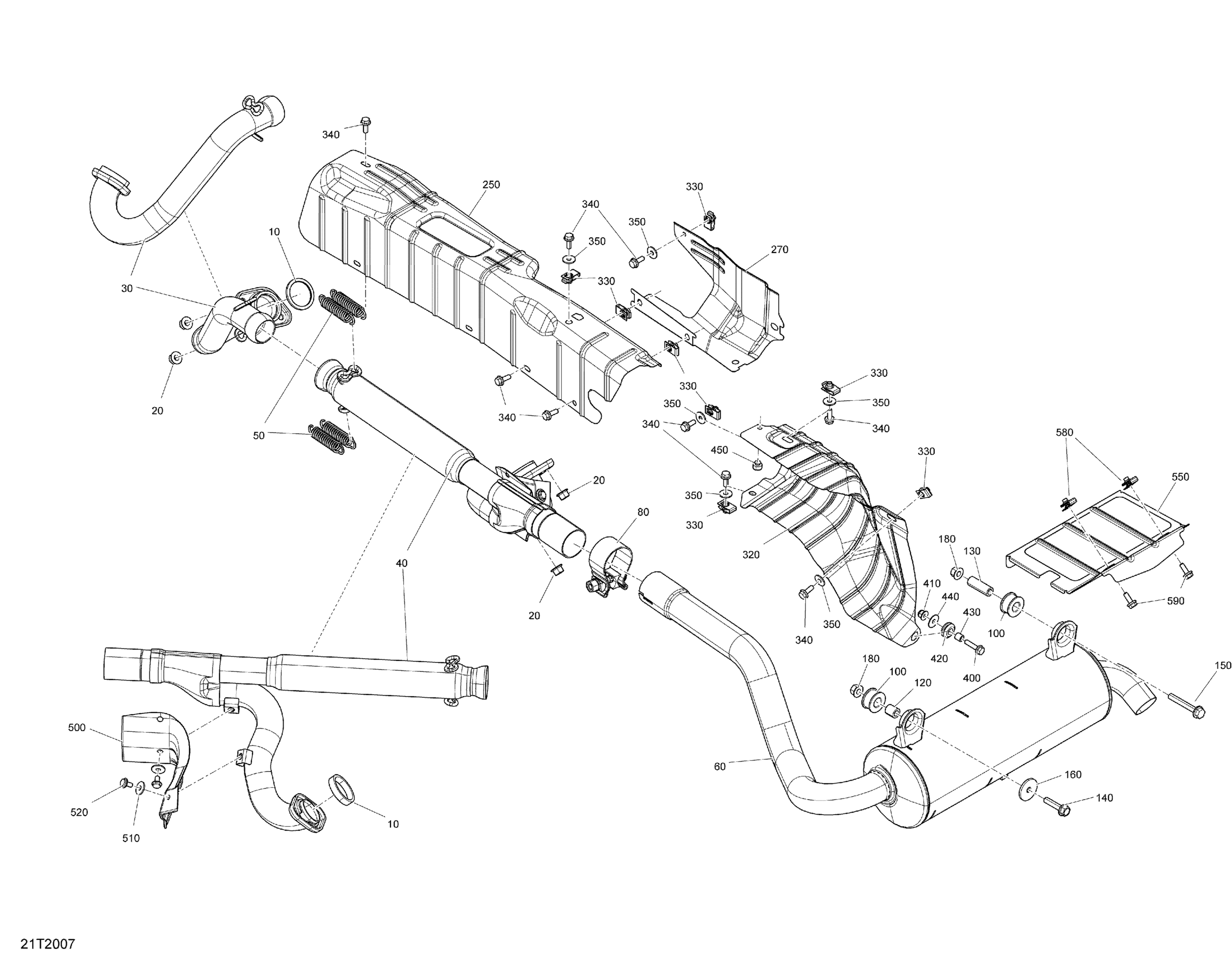 Схема узла: Exhaust