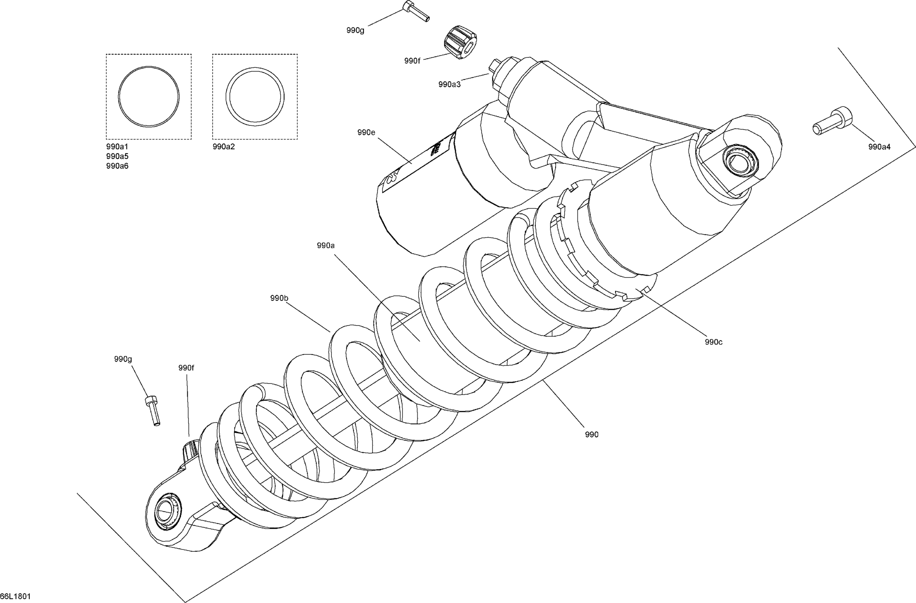 Shocks Front Package RE