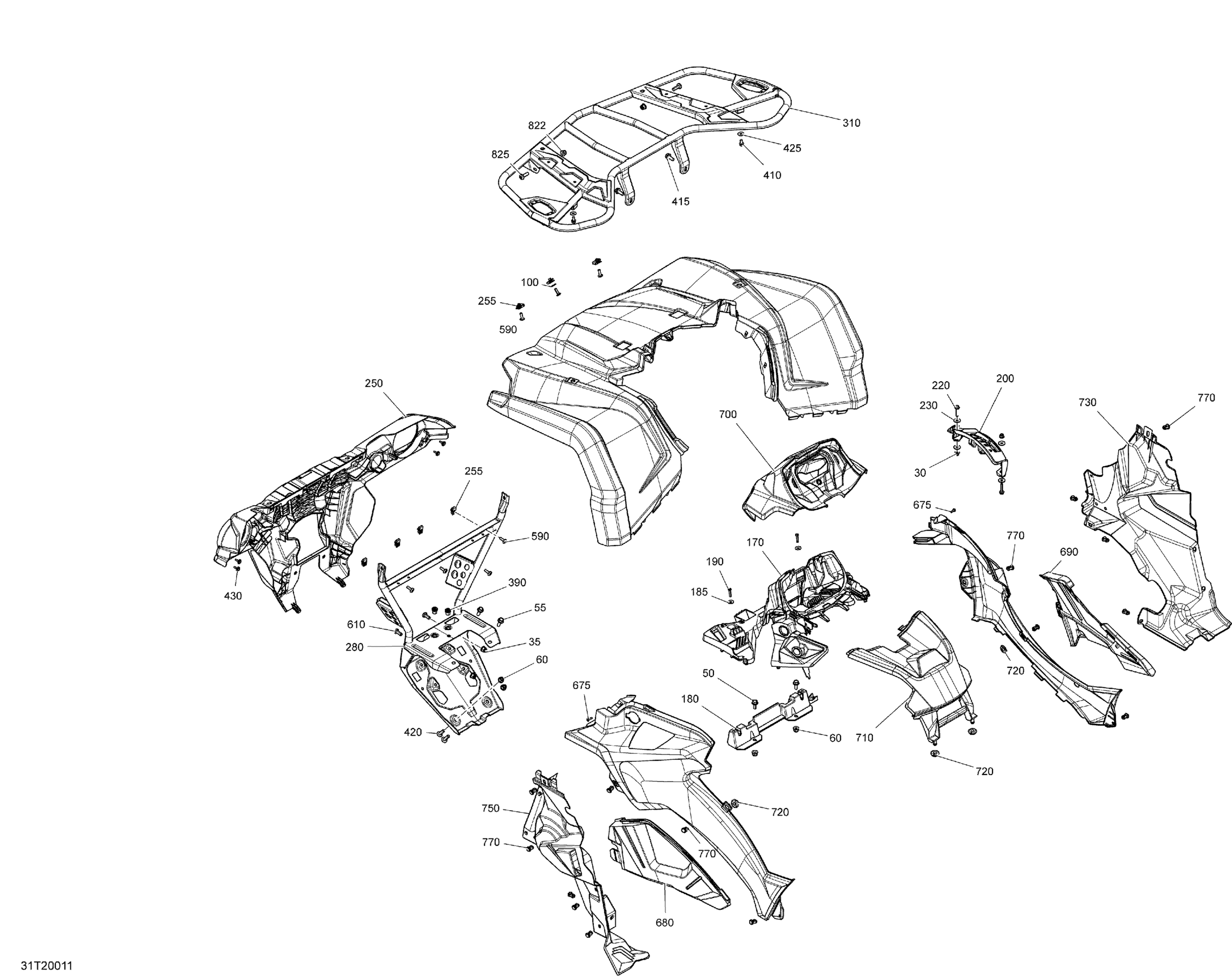 Body - Front Section