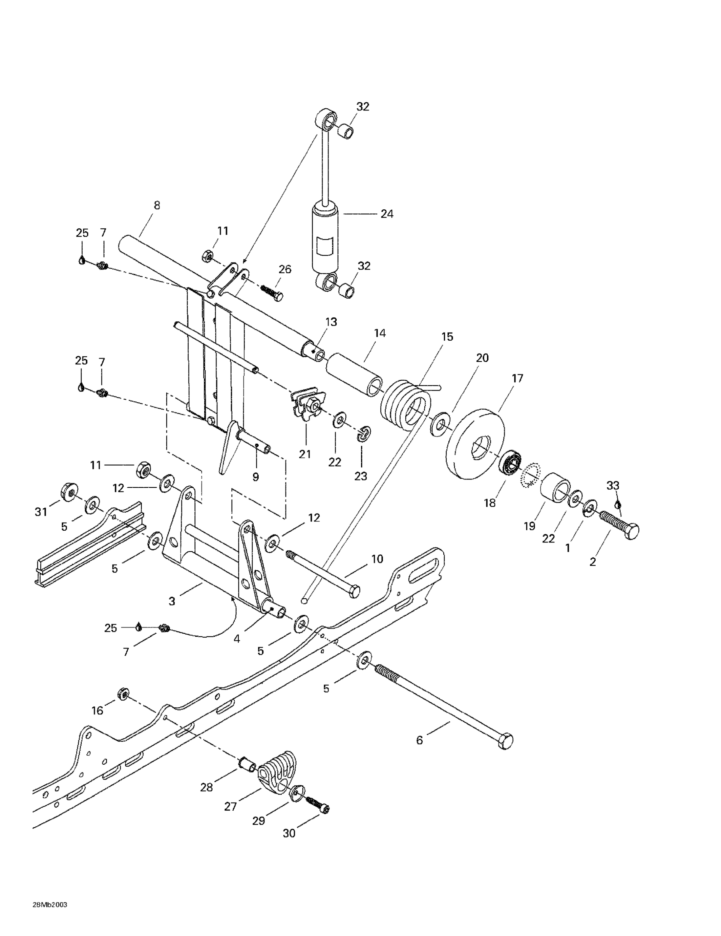 Rear Arm, Rear Suspension