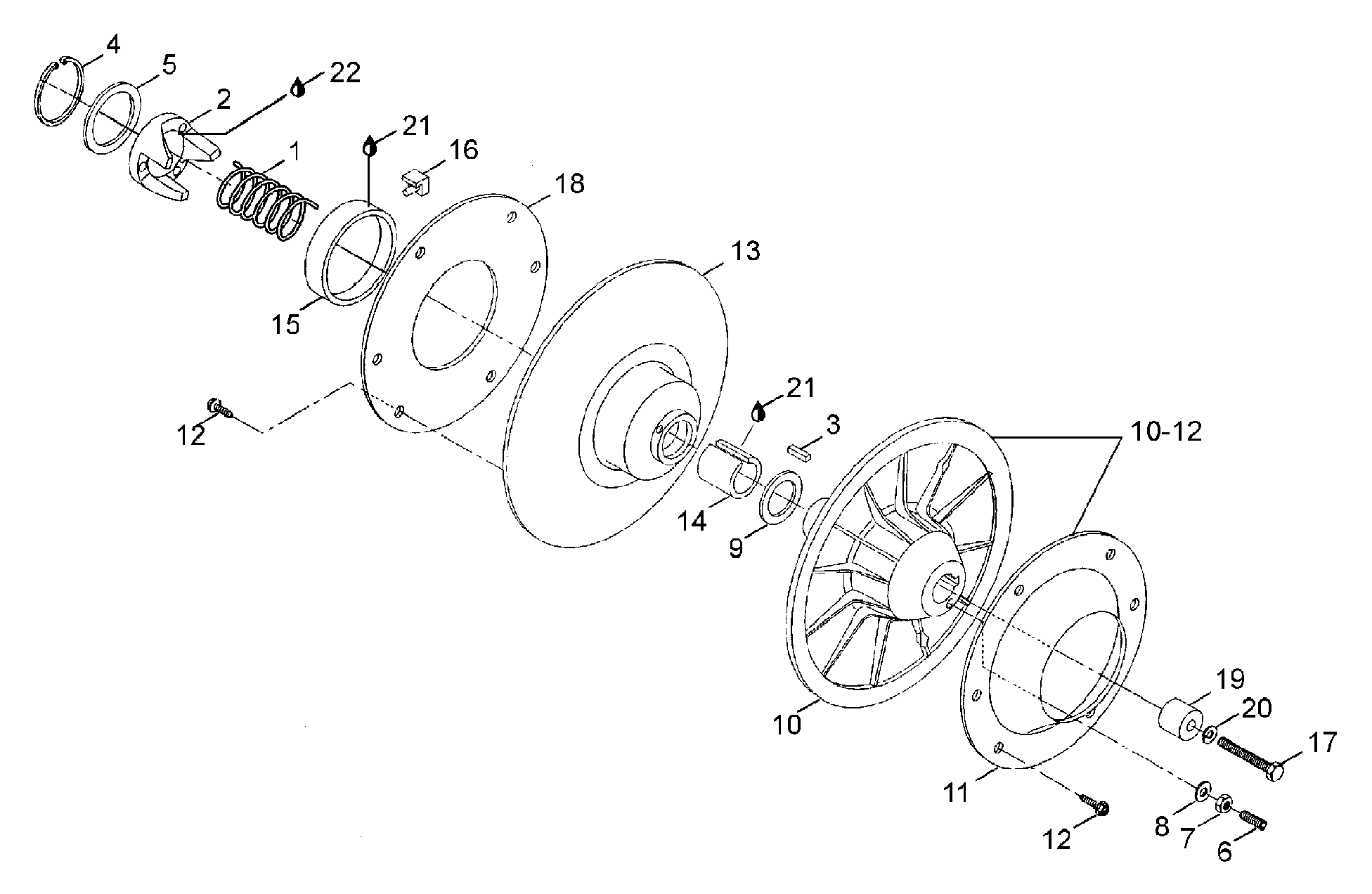 Driven Pulley