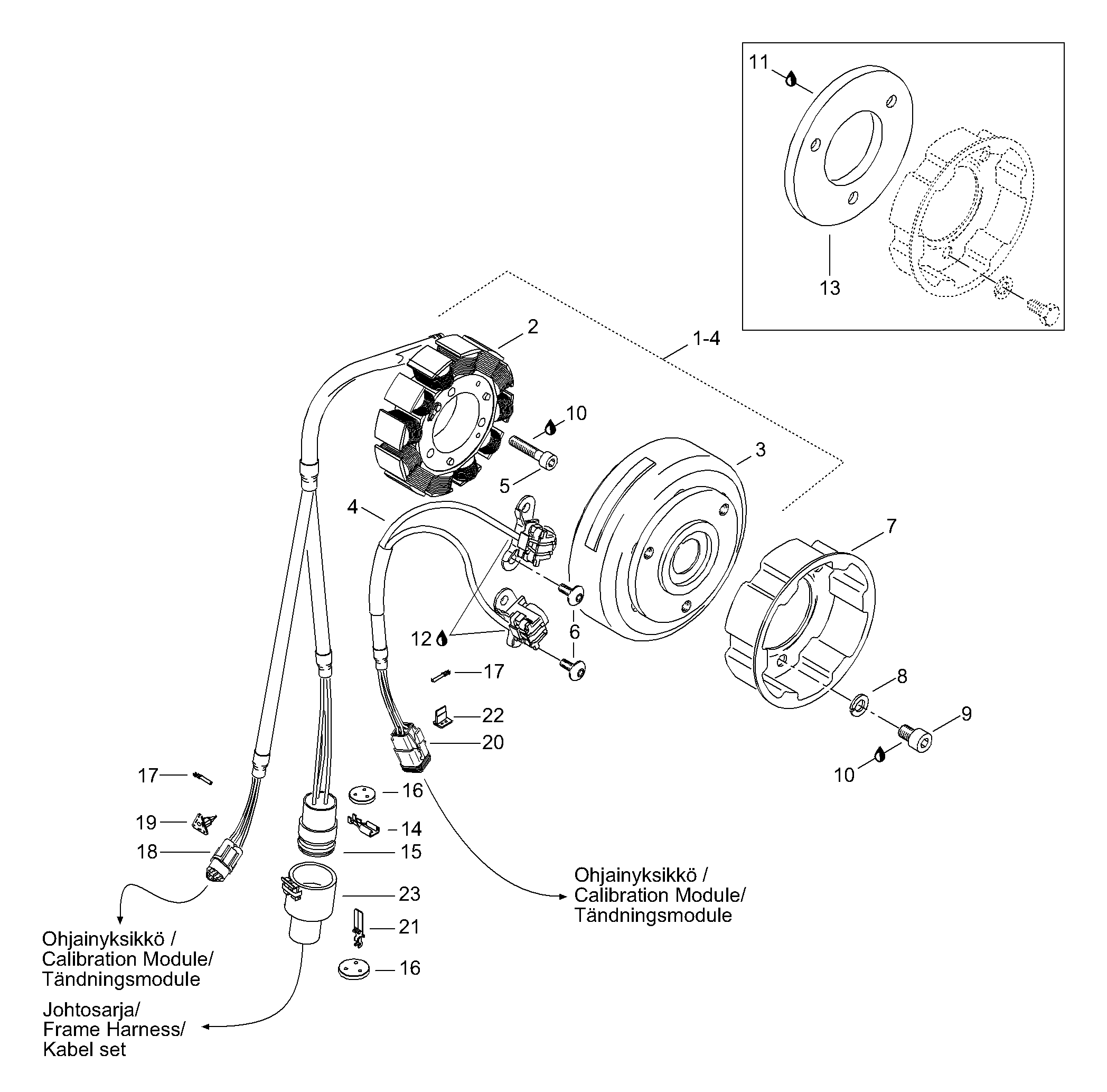 Схема узла: Fly Wheel