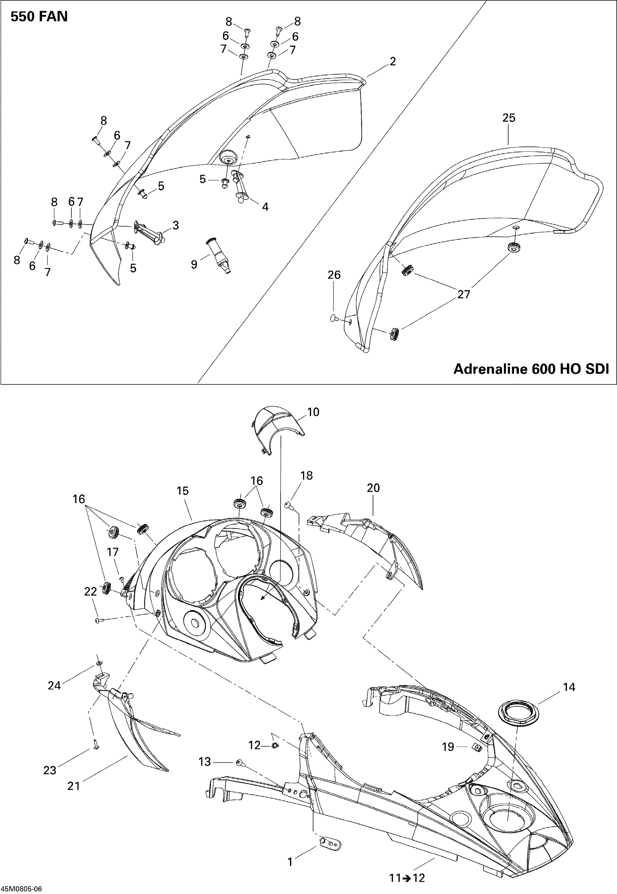 Windshield And Console