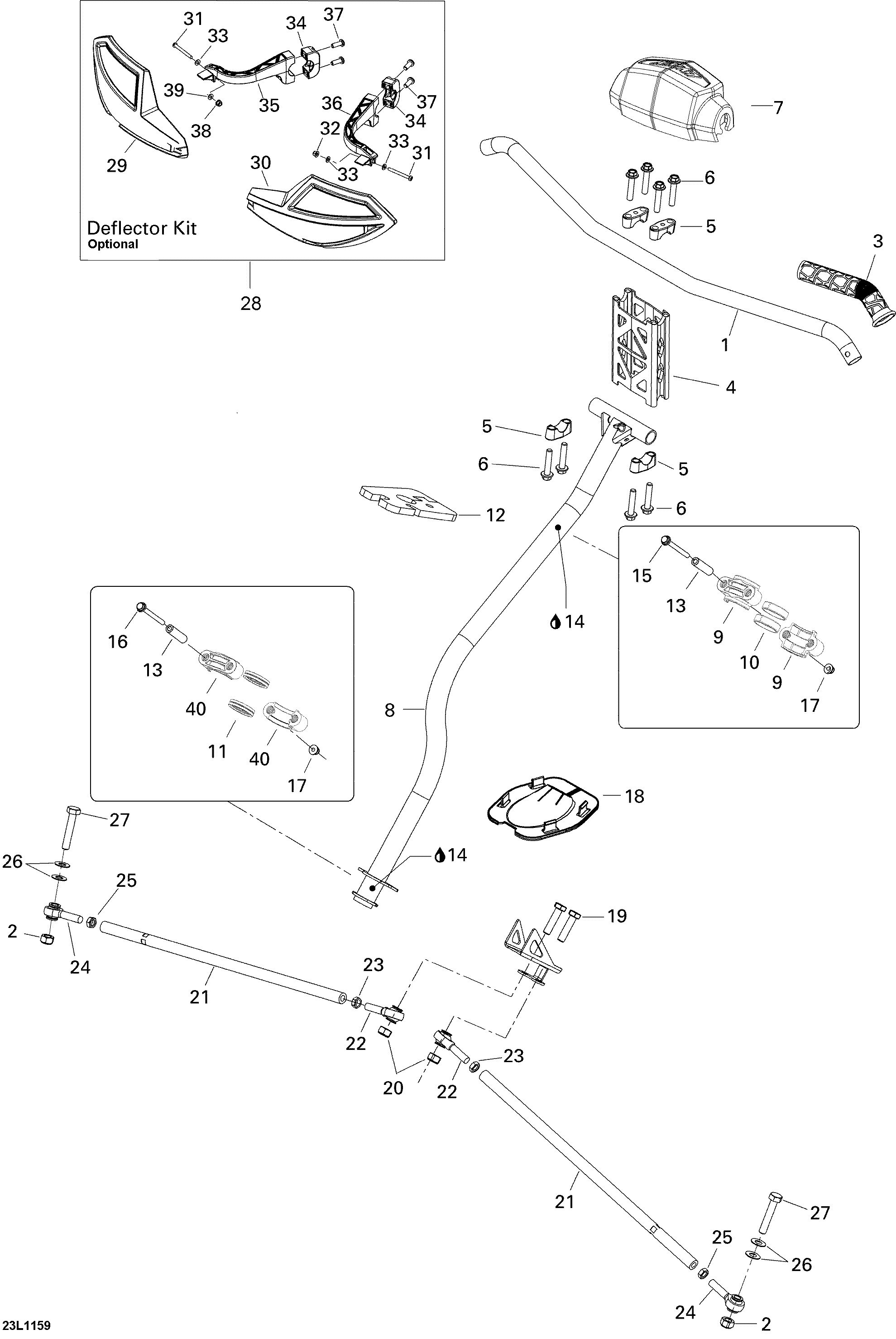 Схема узла: Steering System