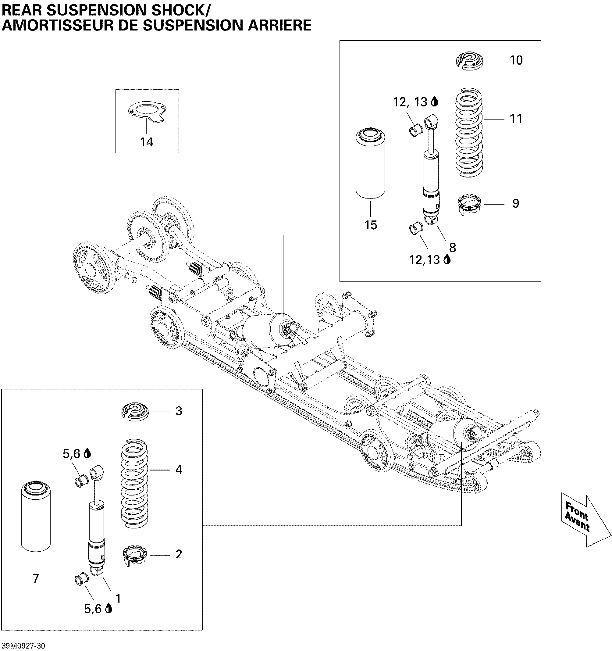 Схема узла: Rear Suspension Shocks Ranger