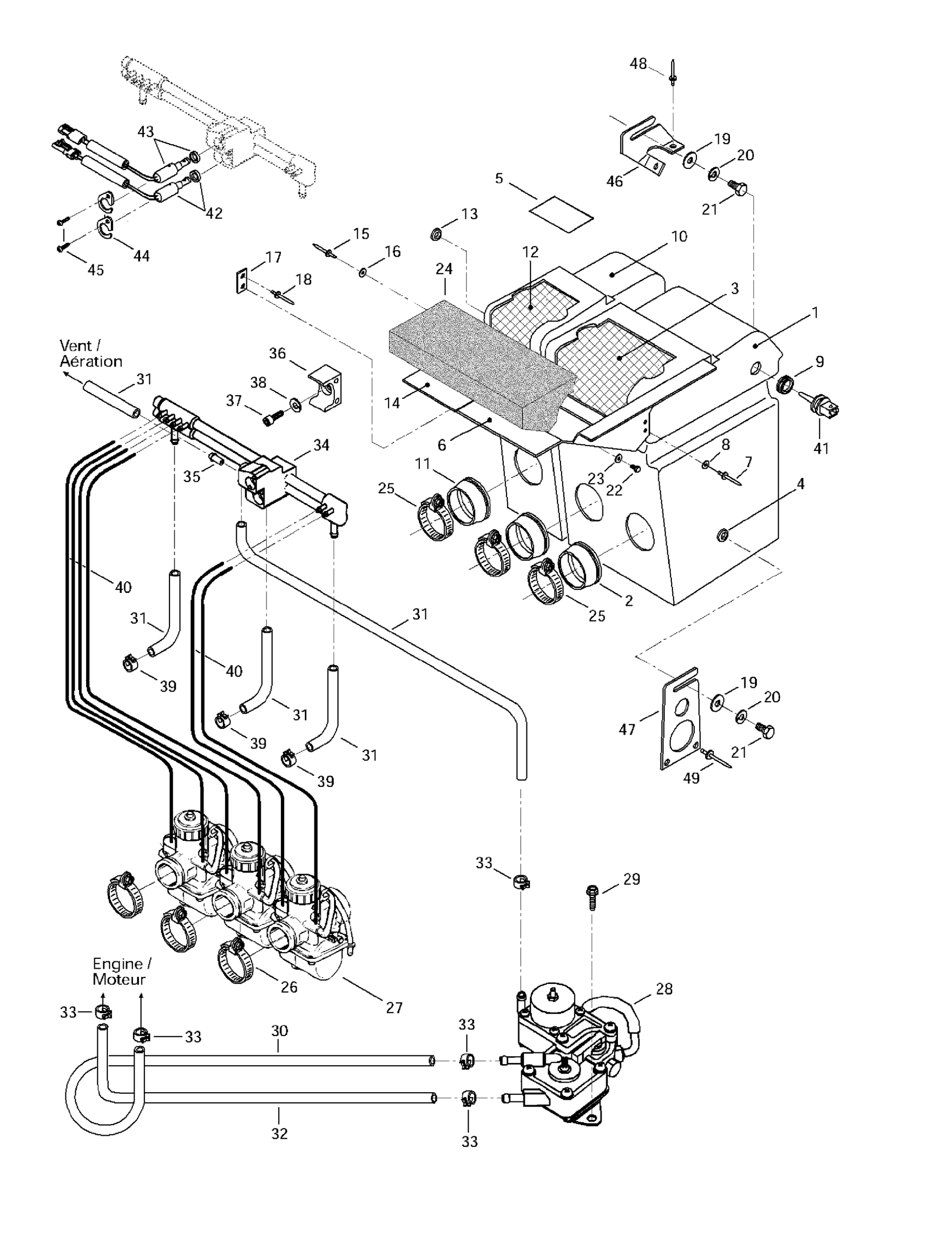 Схема узла: Air Intake System