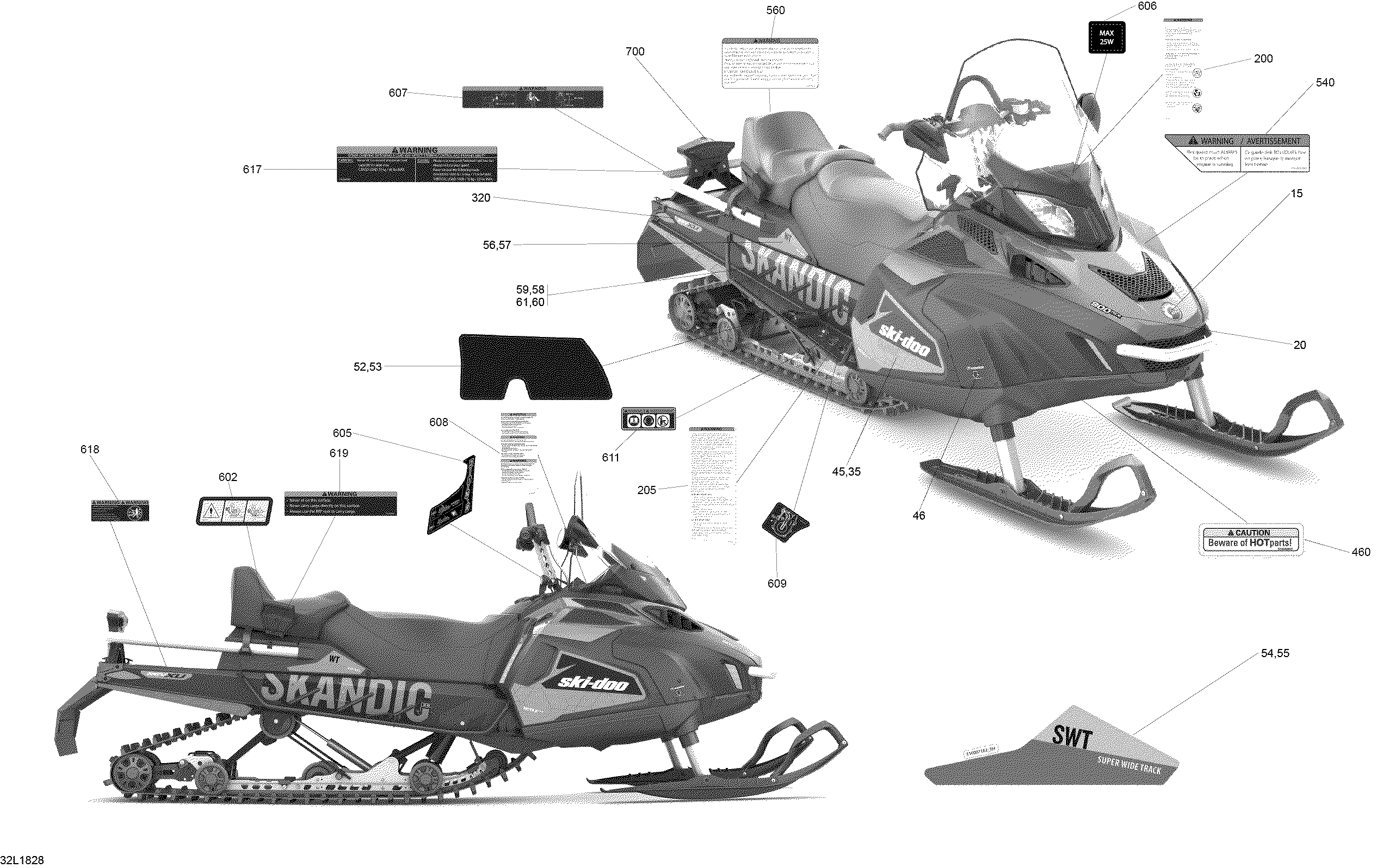 Схема узла: Decals Scandic - 900 ACE