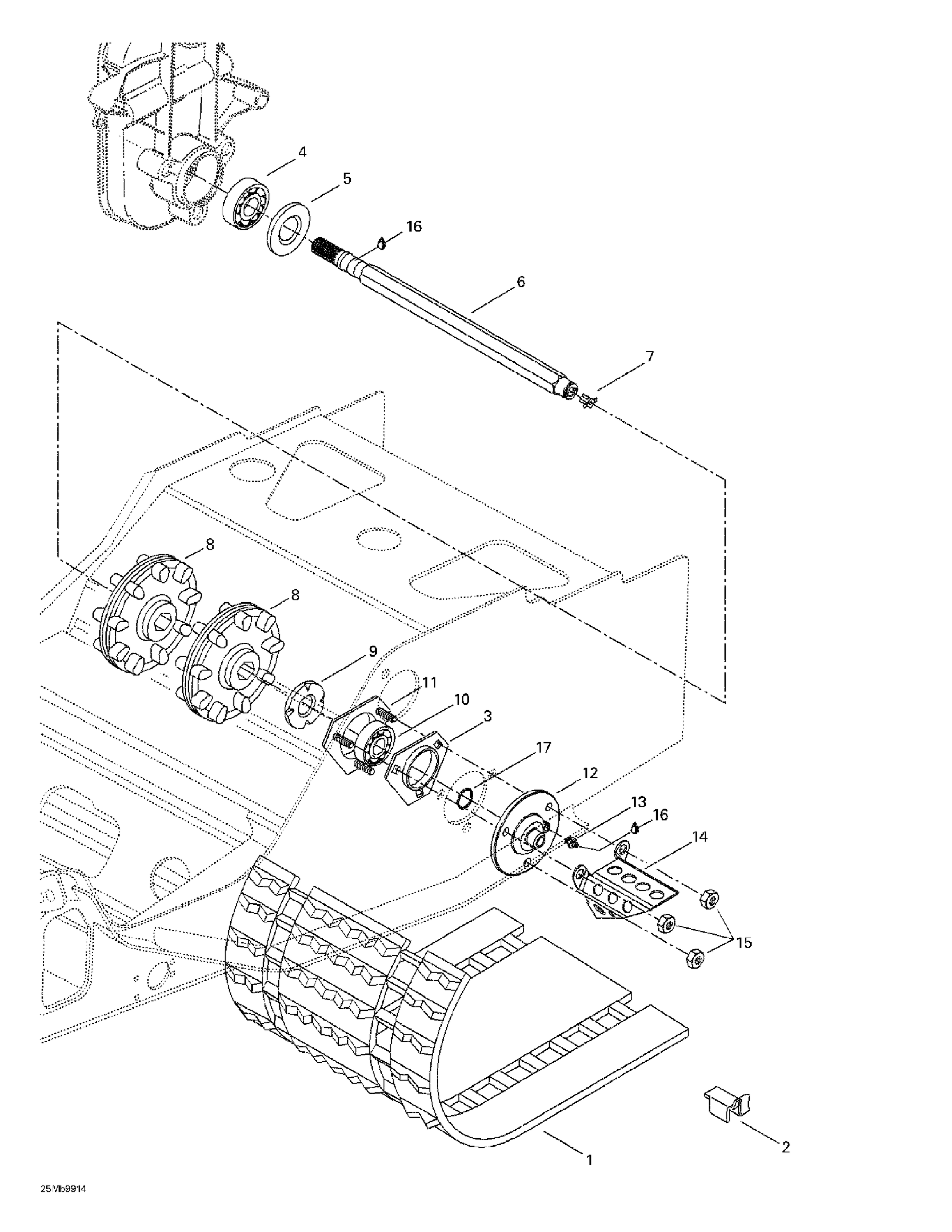 Drive Axle And Track