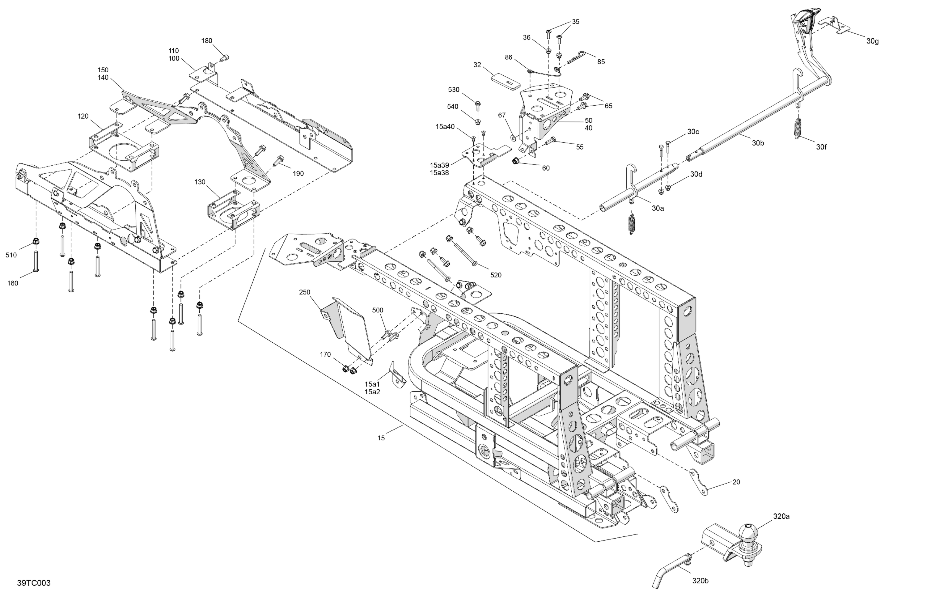 Frame - Rear Section