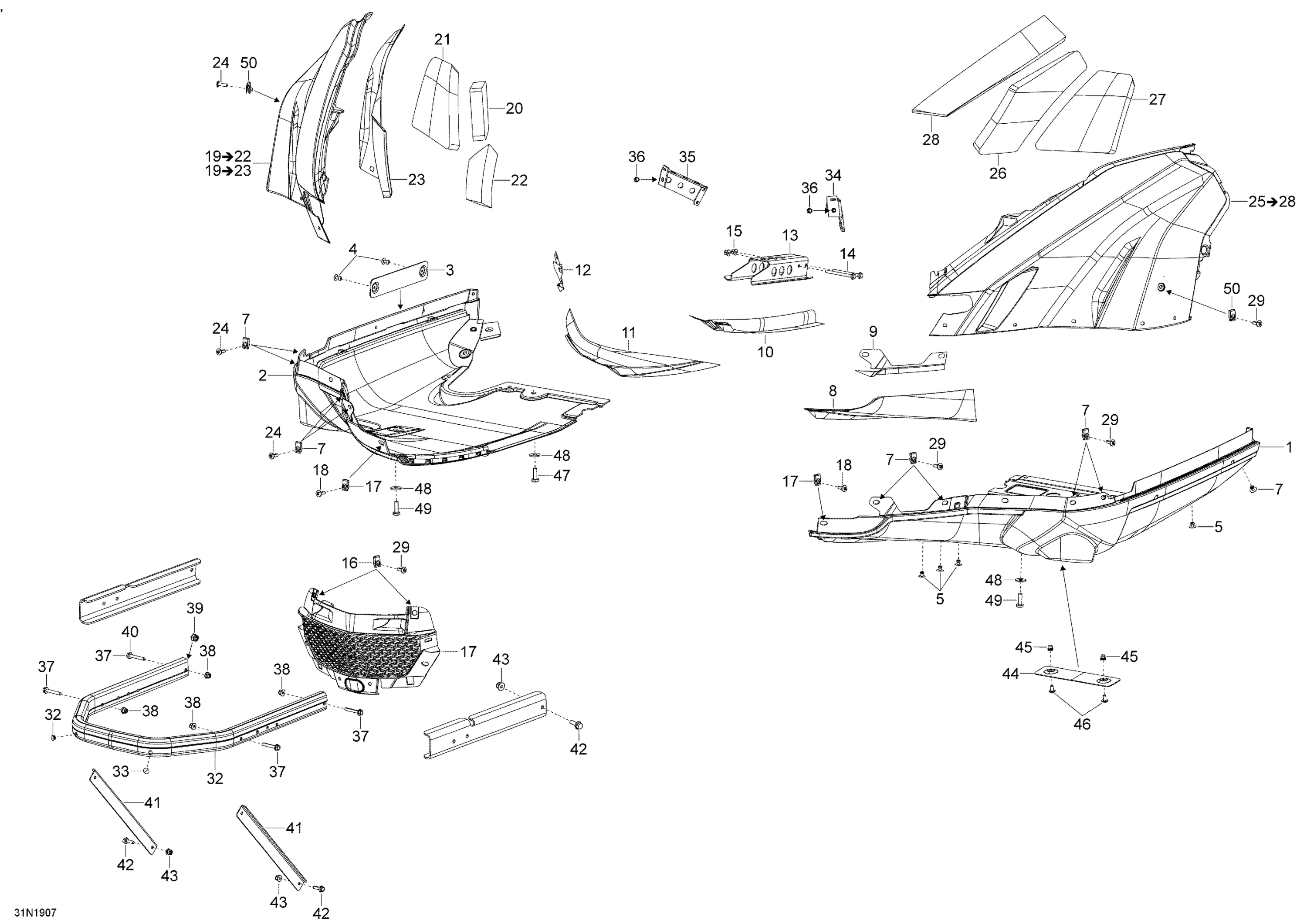 Body - Bottom Pan - WT