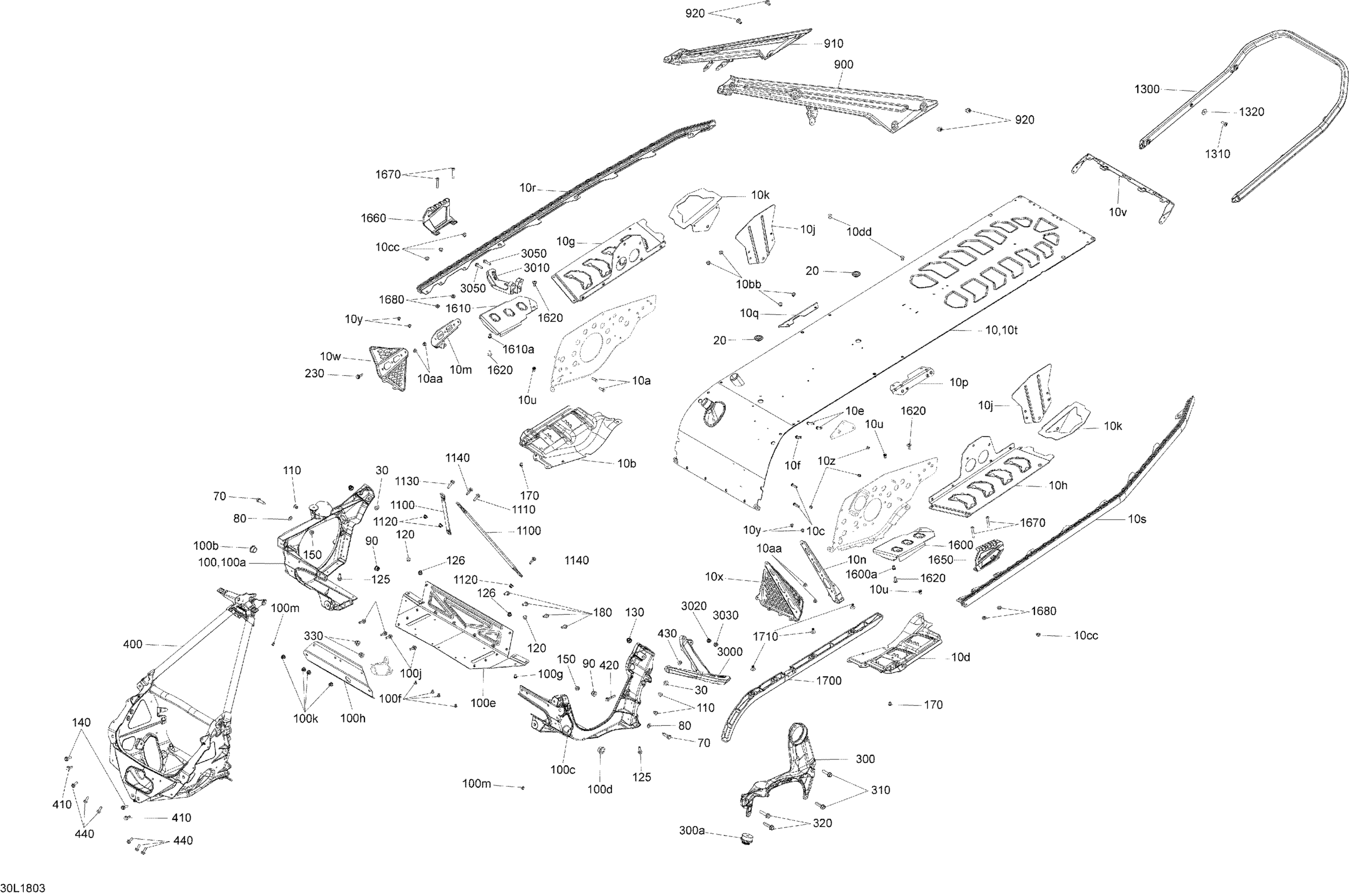 Схема узла: Frame Rave - 850 E-TEC