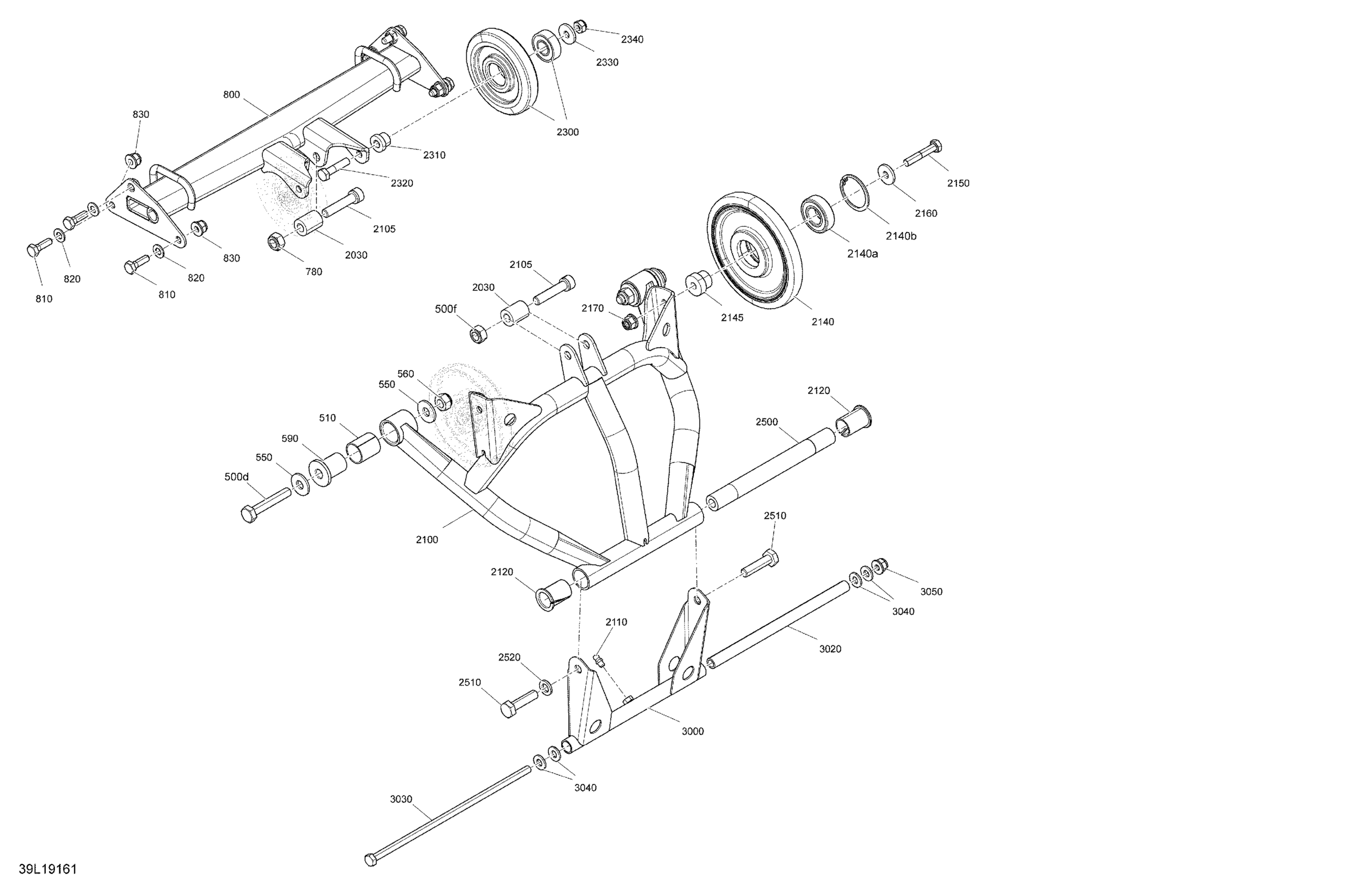 Rear Suspension - Upper Section