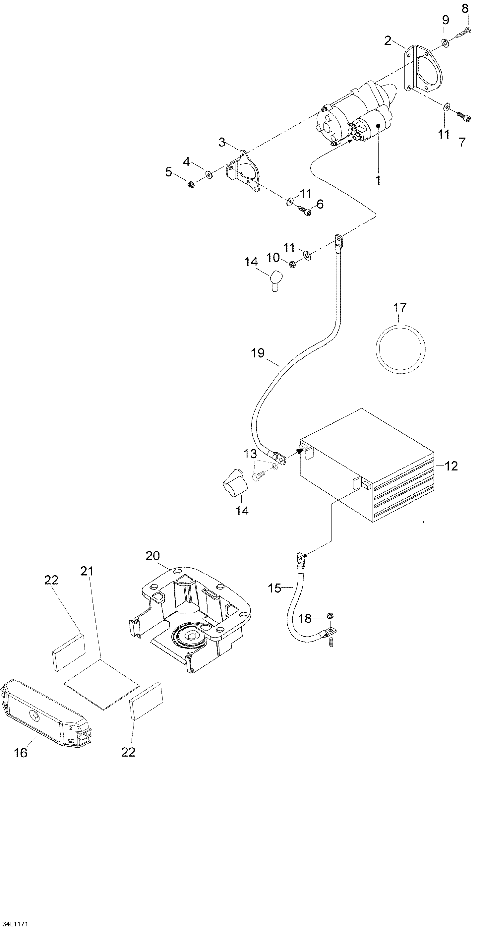 Electric Starter 552