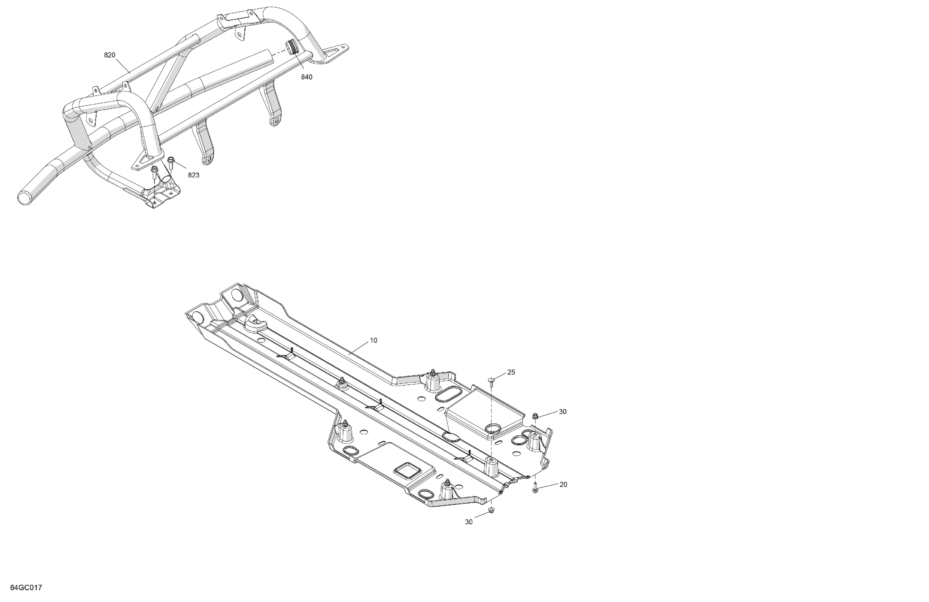 Body - Skid Plate and Bumper