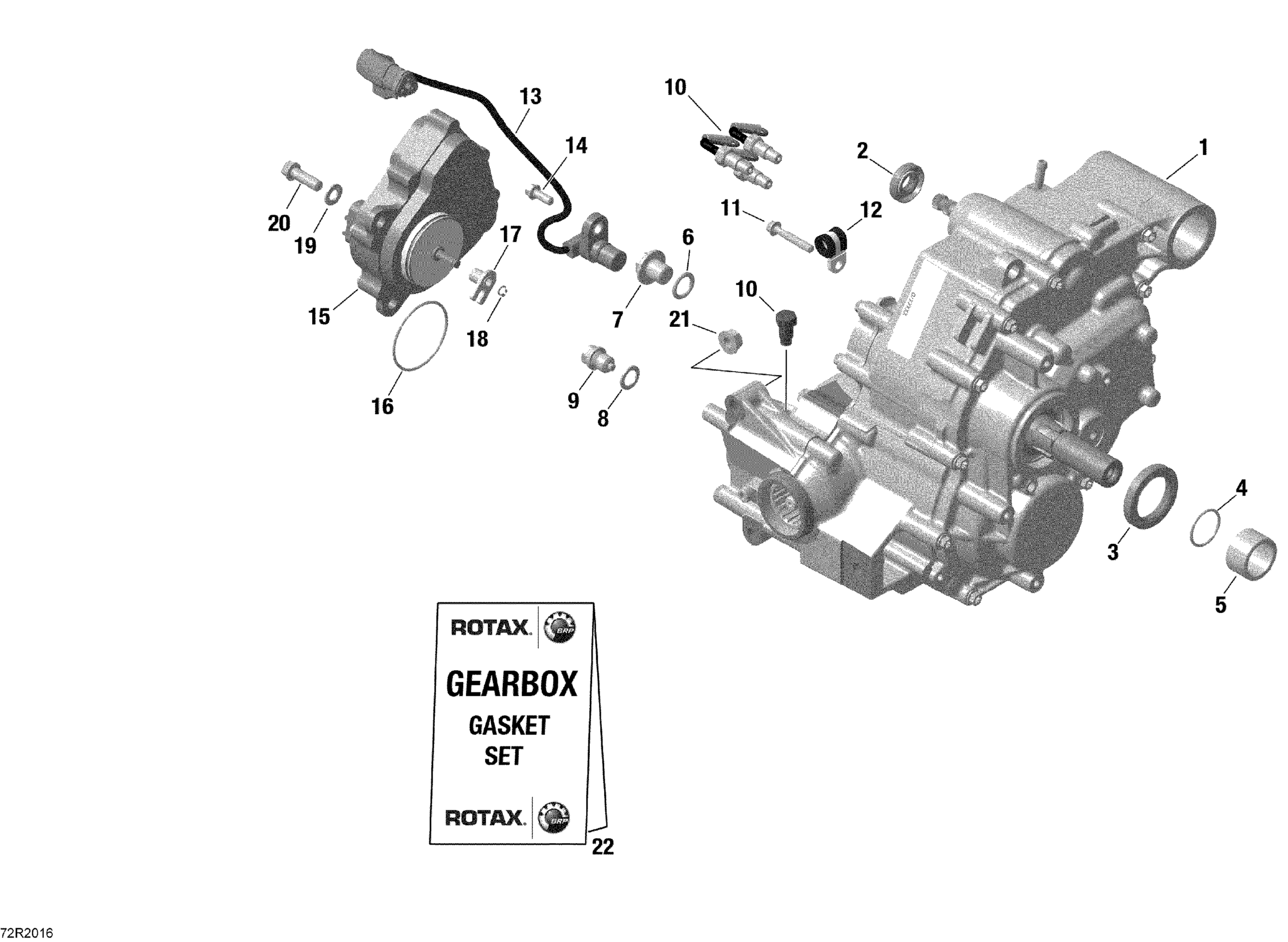 Gear Box And Components 46217 - Except North Edition