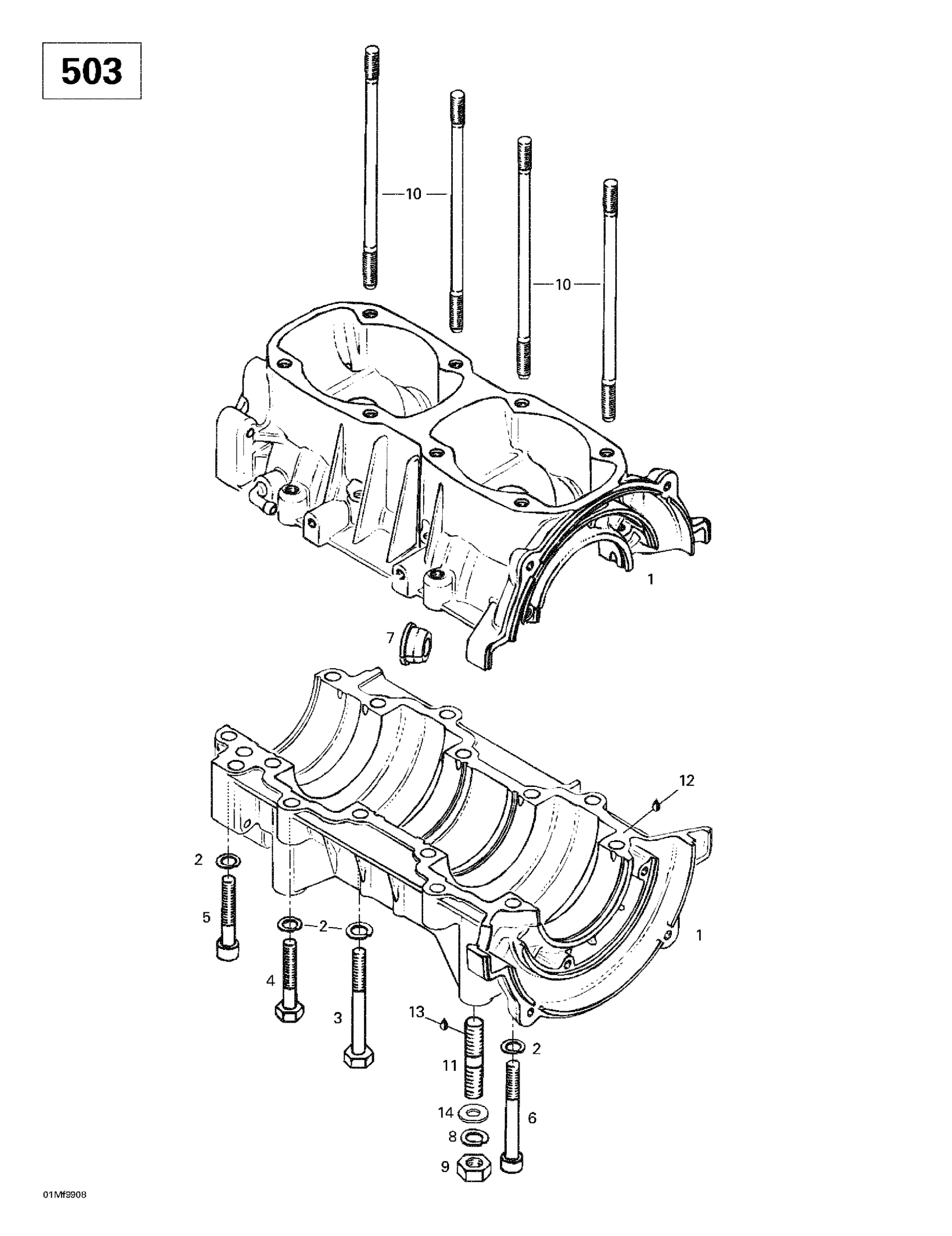 Crankcase (503)