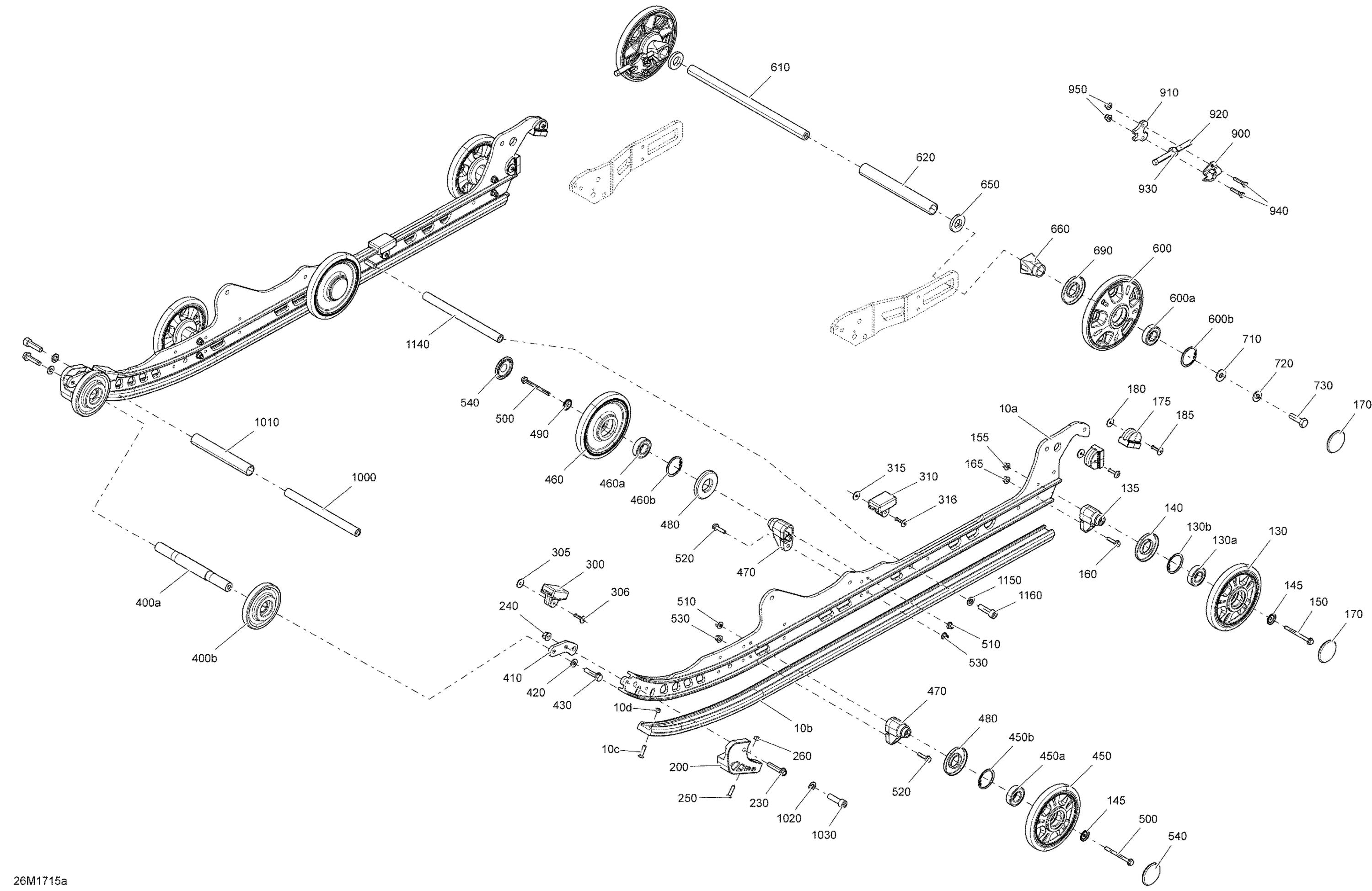 Rear Suspension - Package LT - Inferior