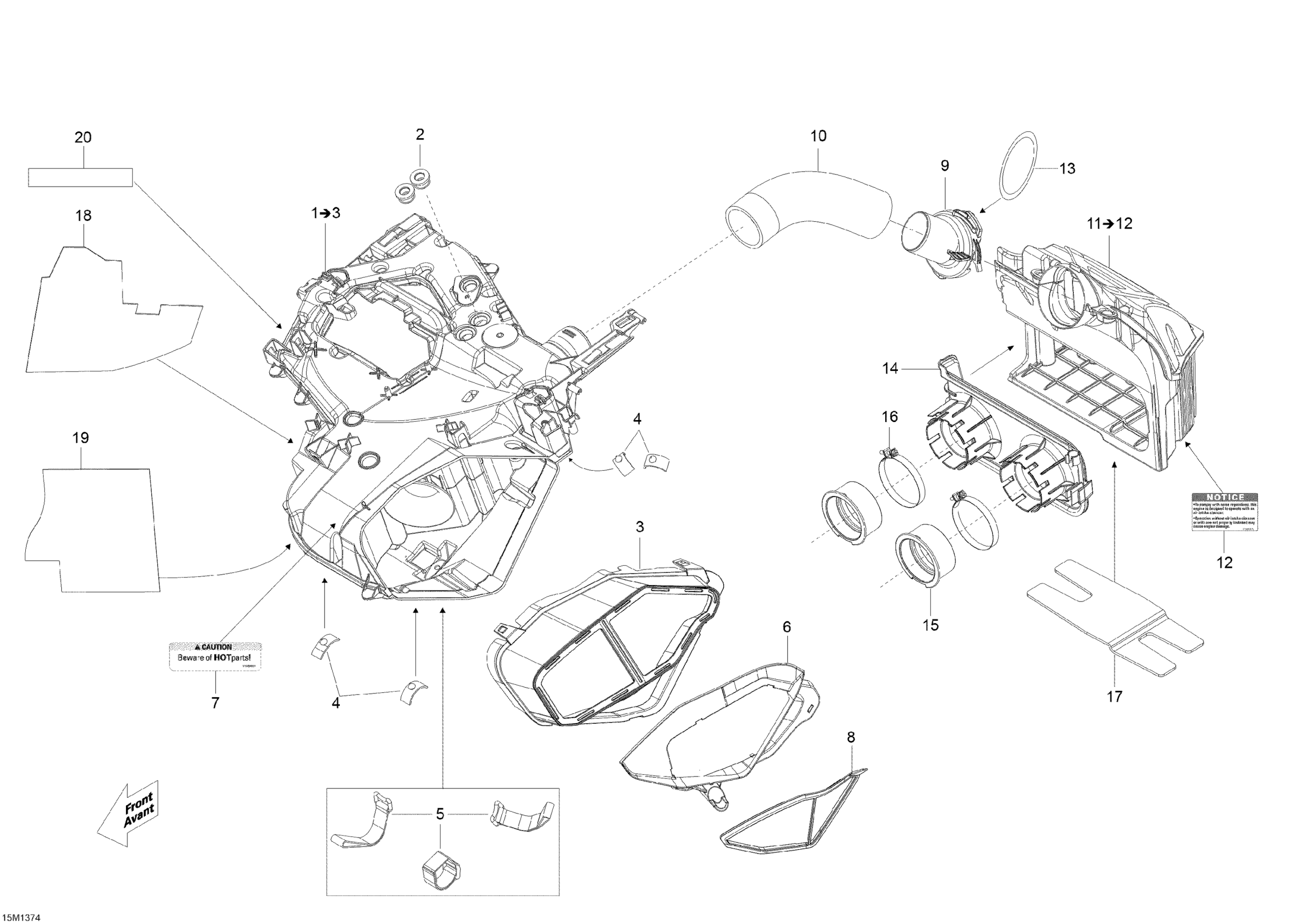 Схема узла: Air Intake System